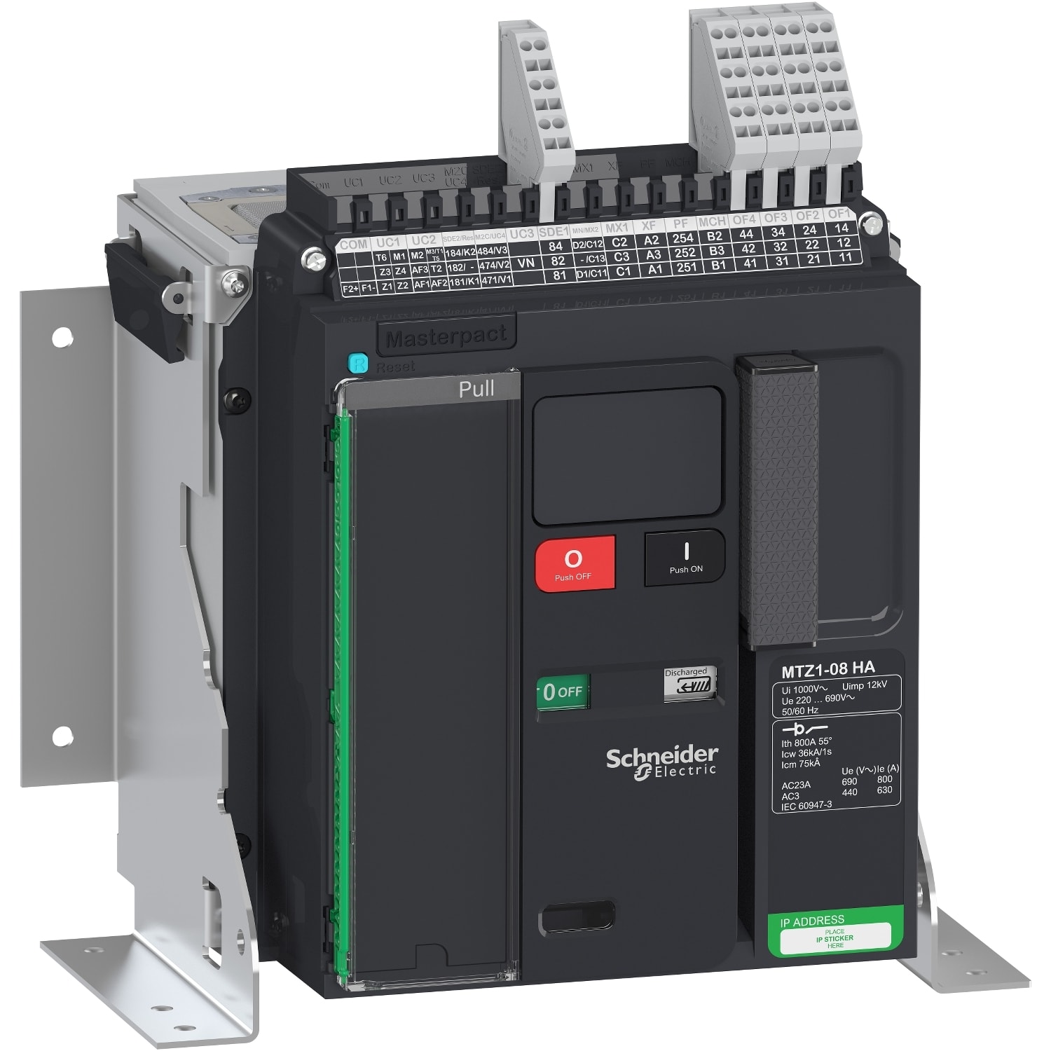 SCHNEIDER ELECTRIC - MTZ1 08 HA 3P FISSO