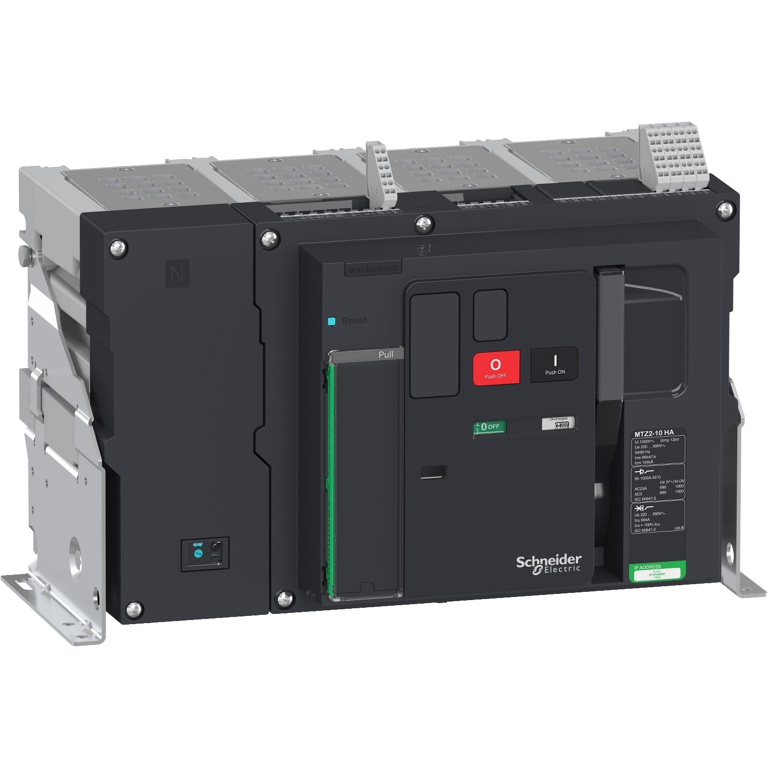 SCHNEIDER ELECTRIC - MTZ2 10 HA 4P FISSO
