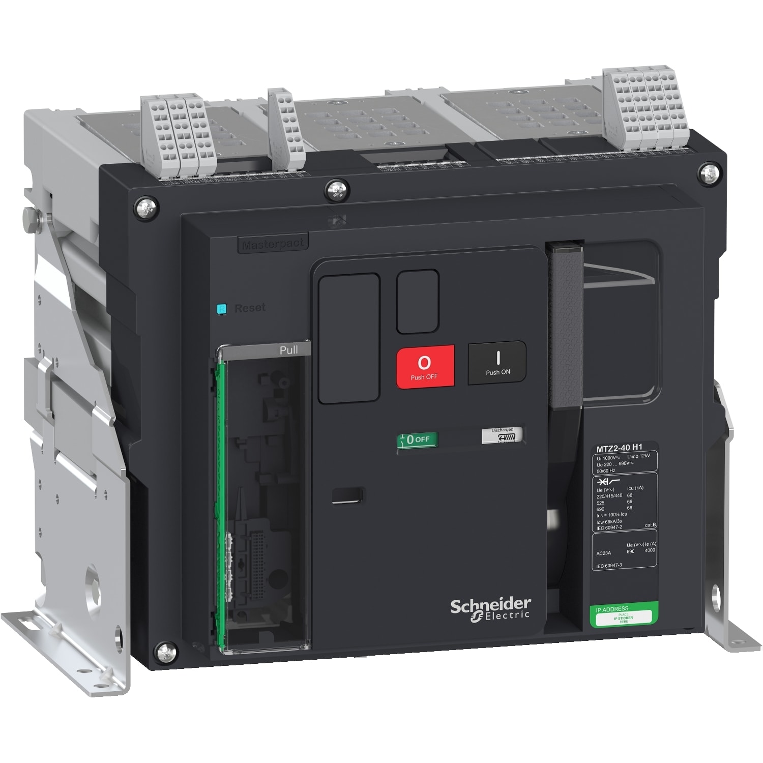 SCHNEIDER ELECTRIC - MTZ2 40 H1 3P FISSO SENZA MICROLOGIC