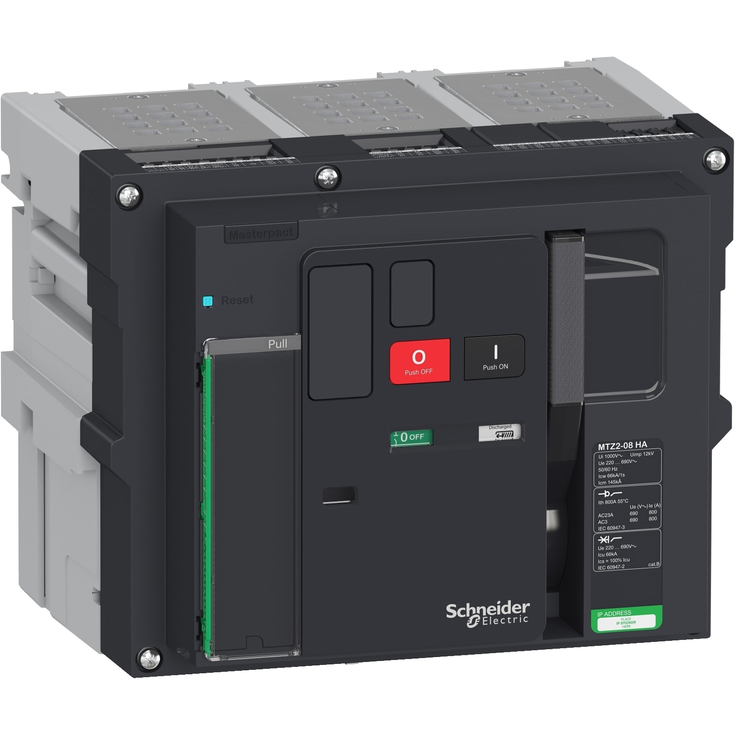 SCHNEIDER ELECTRIC - MTZ2 08 HA 3P ESTRAIBILE