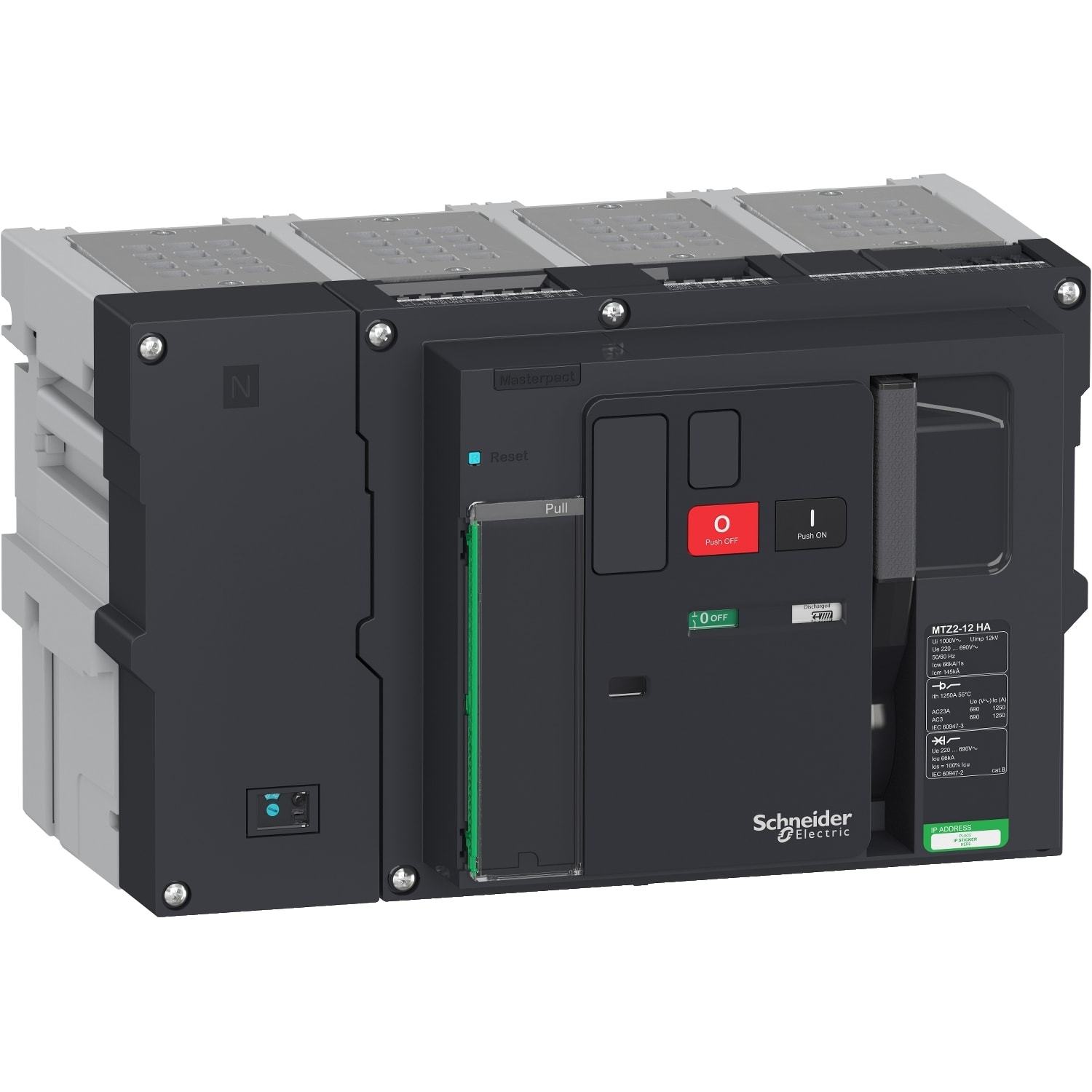 SCHNEIDER ELECTRIC - MTZ2 12 HA 4P ESTRAIBILE