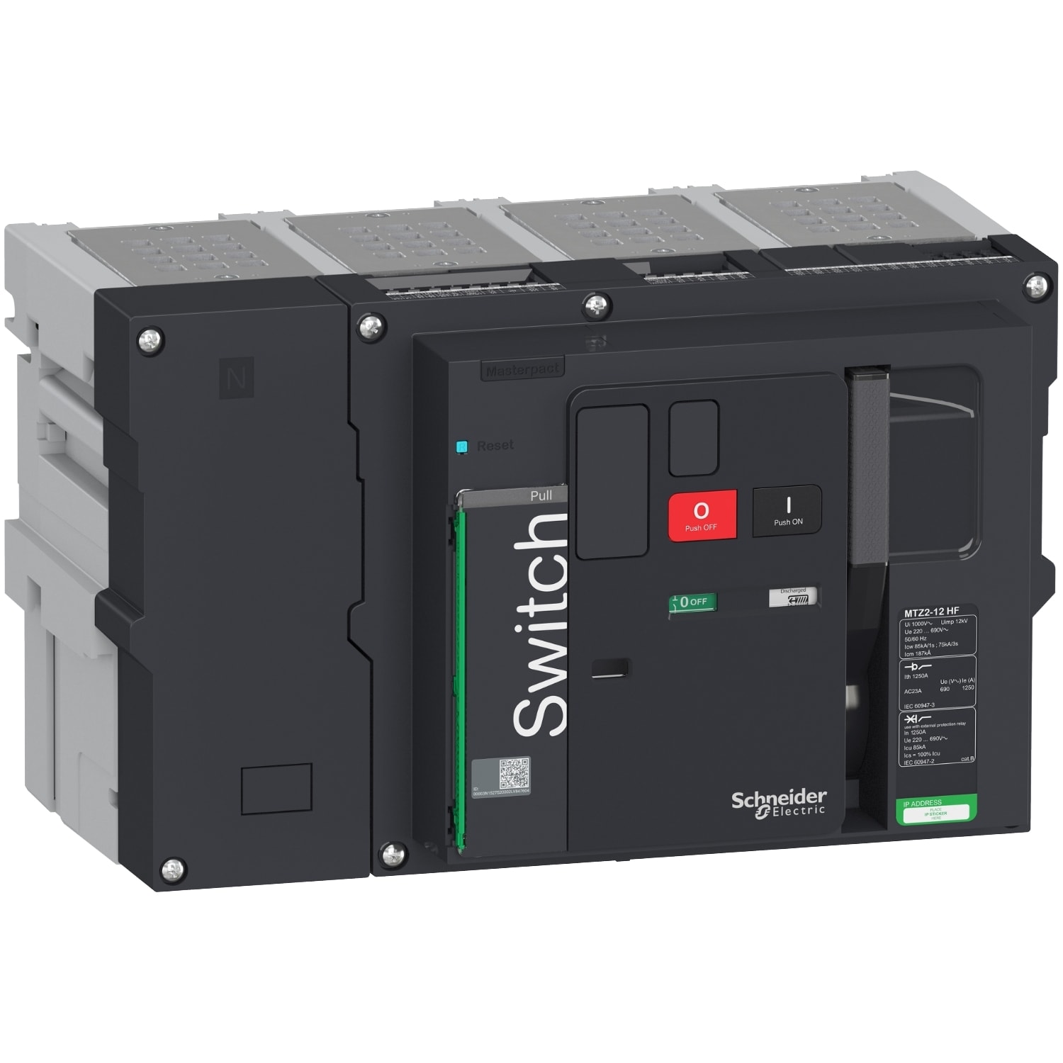 SCHNEIDER ELECTRIC - MTZ2 12 HF 4P ESTRAIBILE