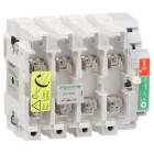 SCHNEIDER ELECTRIC - Corpo int. sez. con fusibile GS1 - TeSys GS - 4 poli - NFC - 125 A