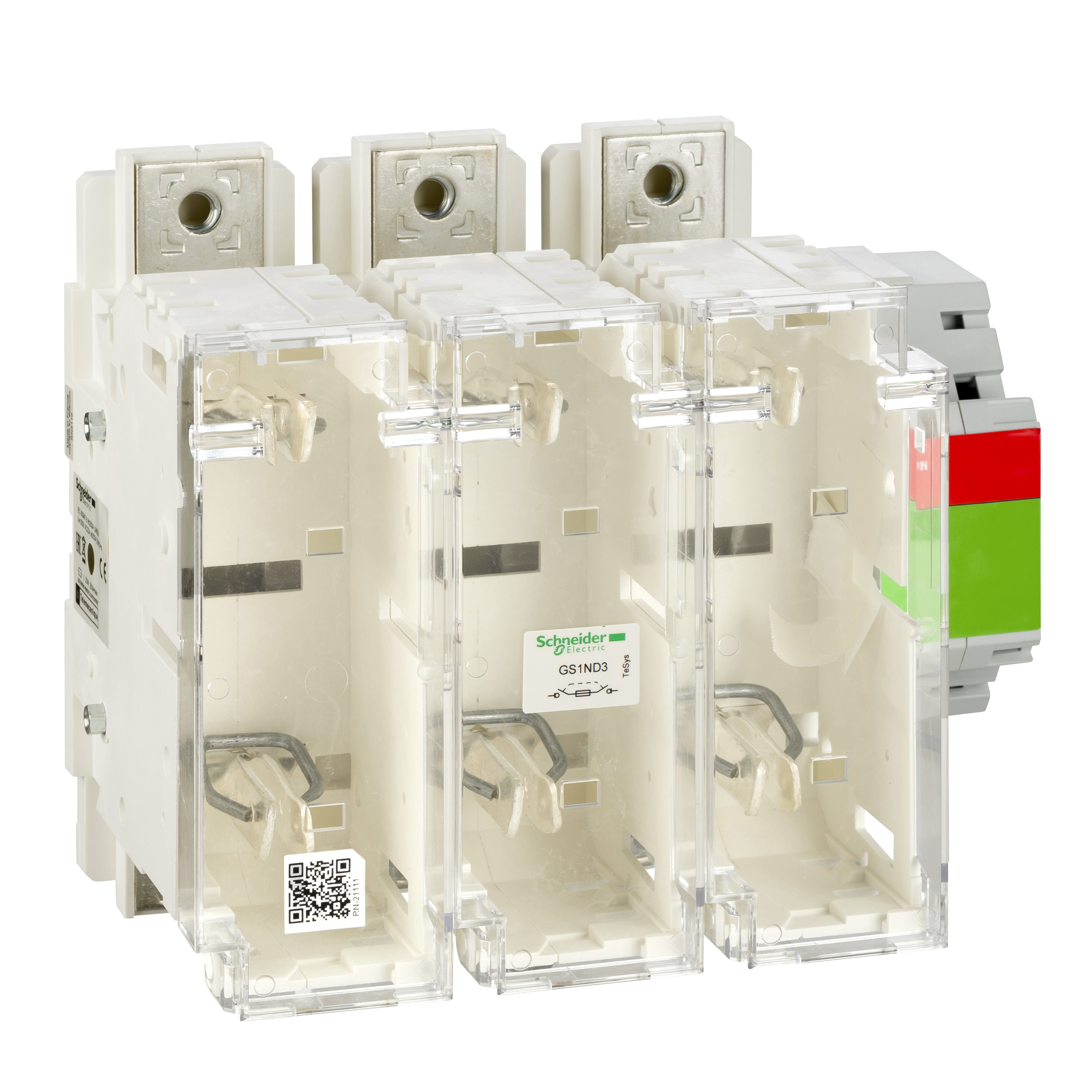 SCHNEIDER ELECTRIC - Corpo int. sez. con fusibile GS1 - TeSys GS - 3 poli - DIN - 250 A