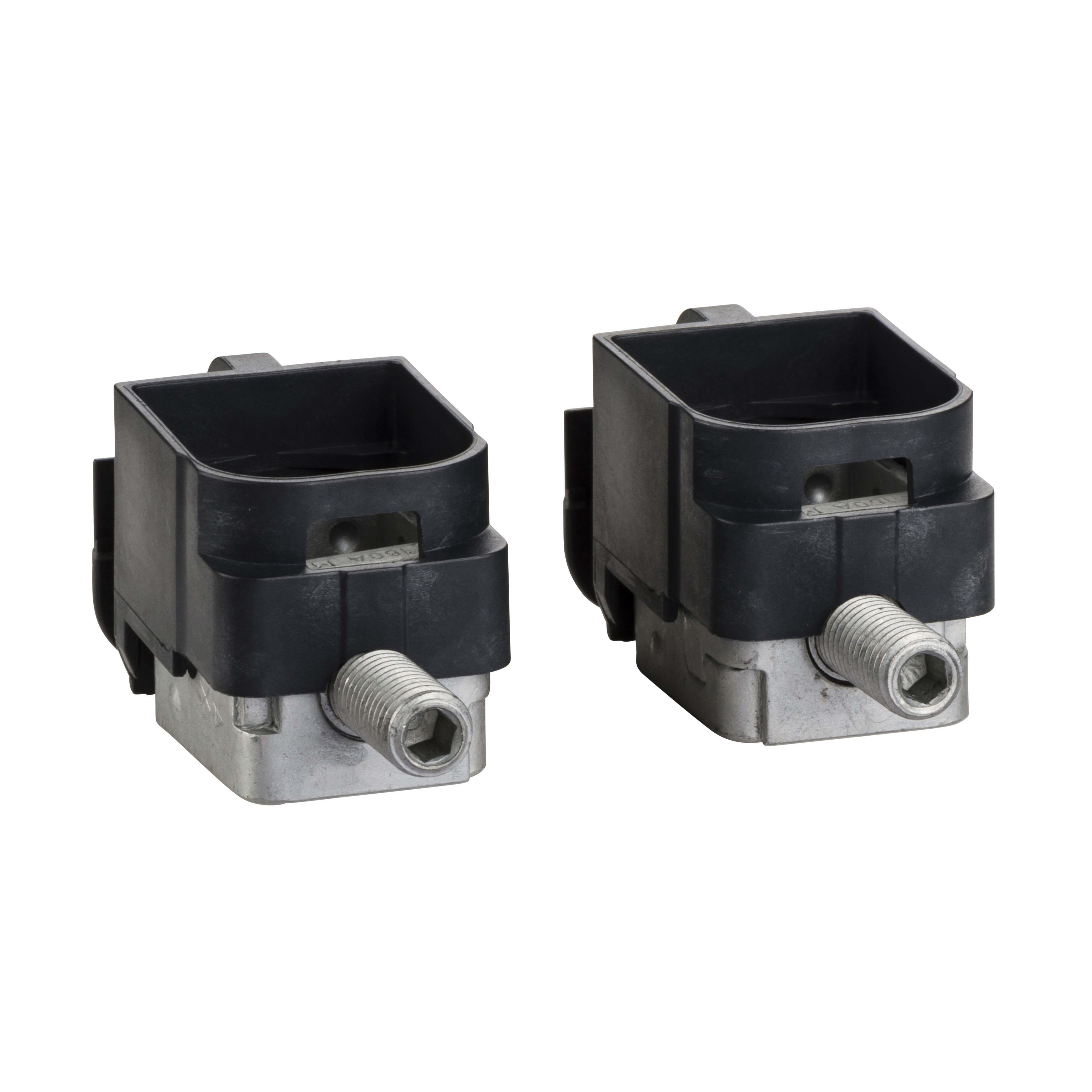 SCHNEIDER ELECTRIC - 2 morsetti - per cavo 1,5..95 mm² - NSX100-250