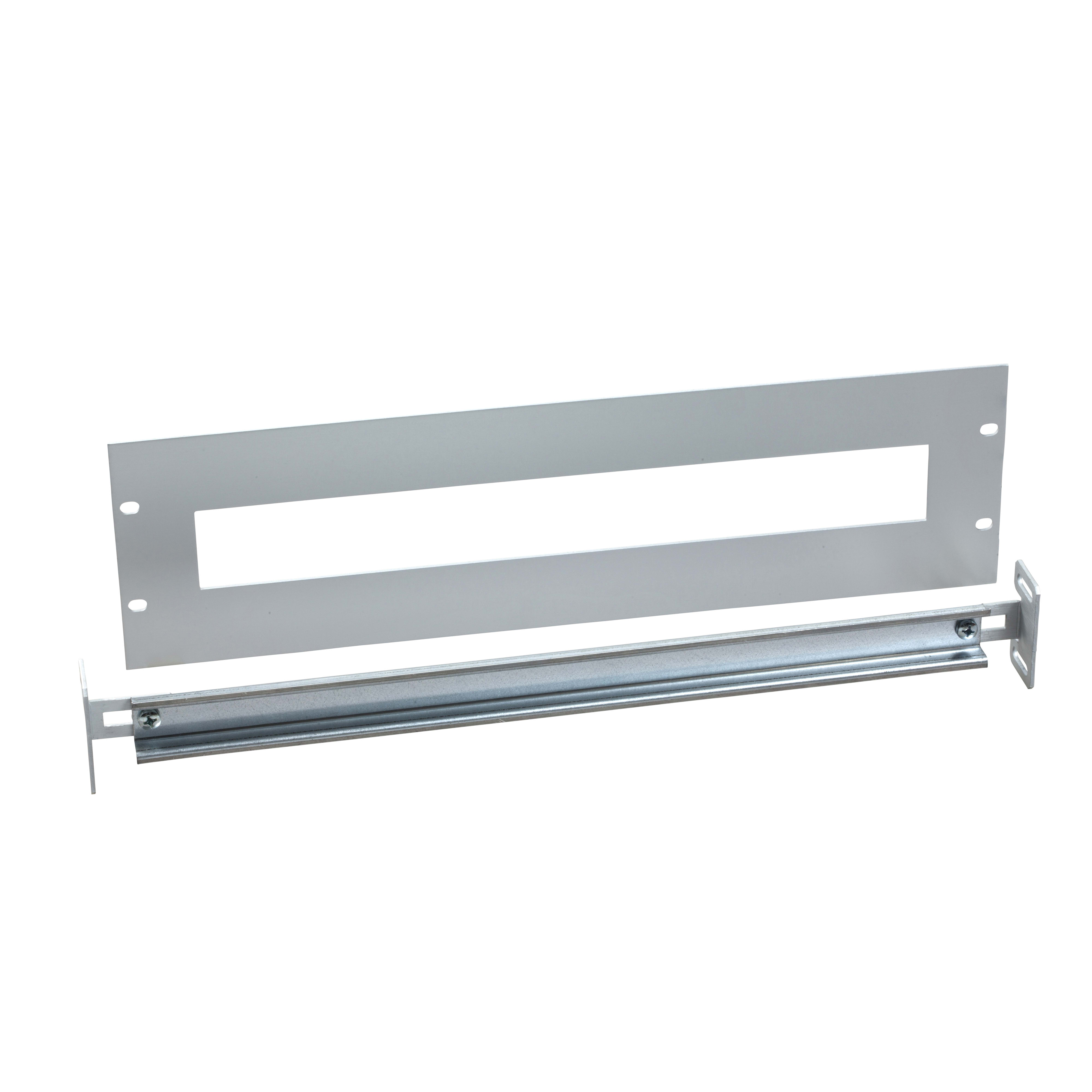 SCHNEIDER ELECTRIC - Pannello forato 22 moduli 3U RAL 7016