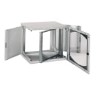 SCHNEIDER ELECTRIC - Cassetta OPB 6U fianchi apribili 19'' girevole profondità 500