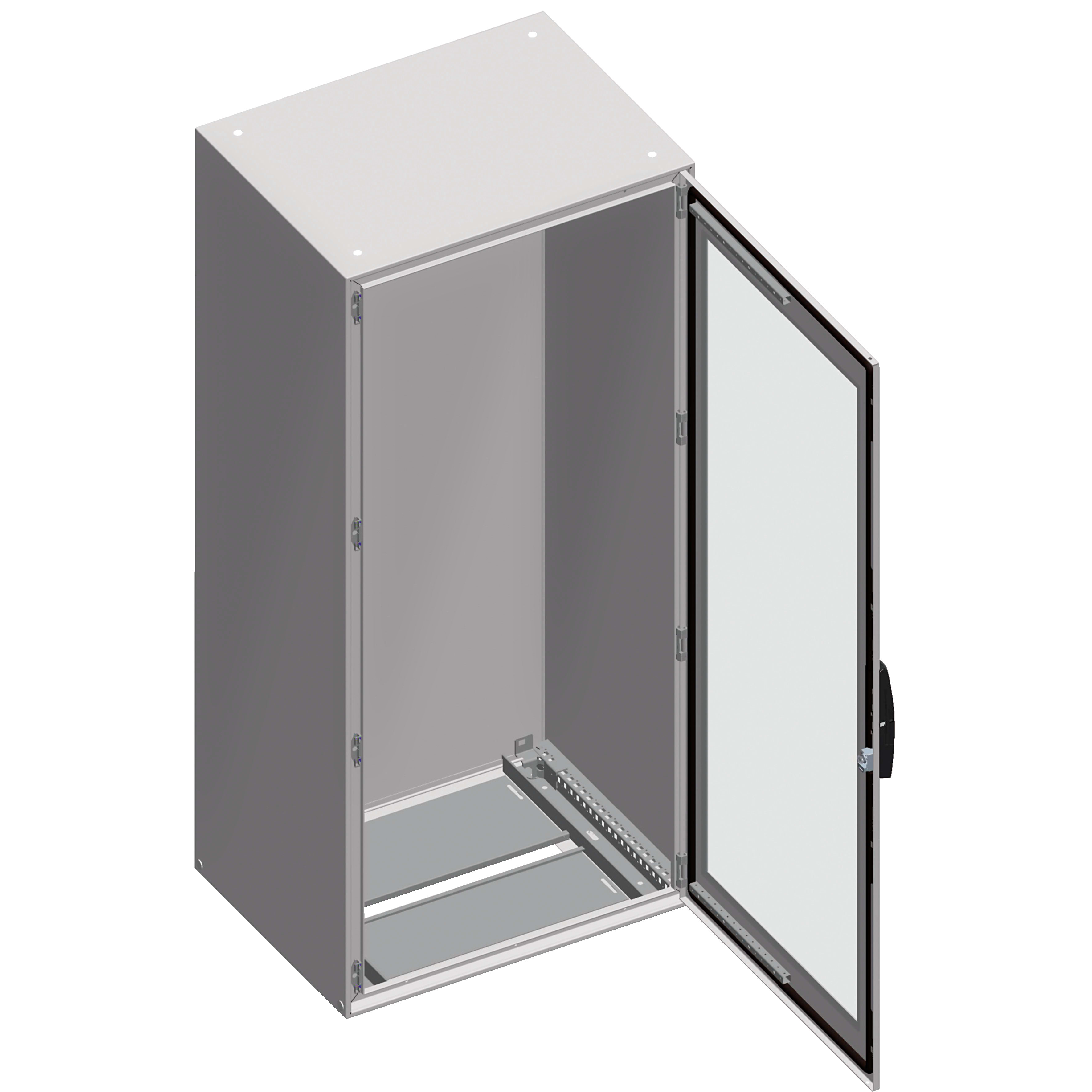 SCHNEIDER ELECTRIC - Armadio Spacial SM porta trasparente senza piastra 1600x600x400 mm