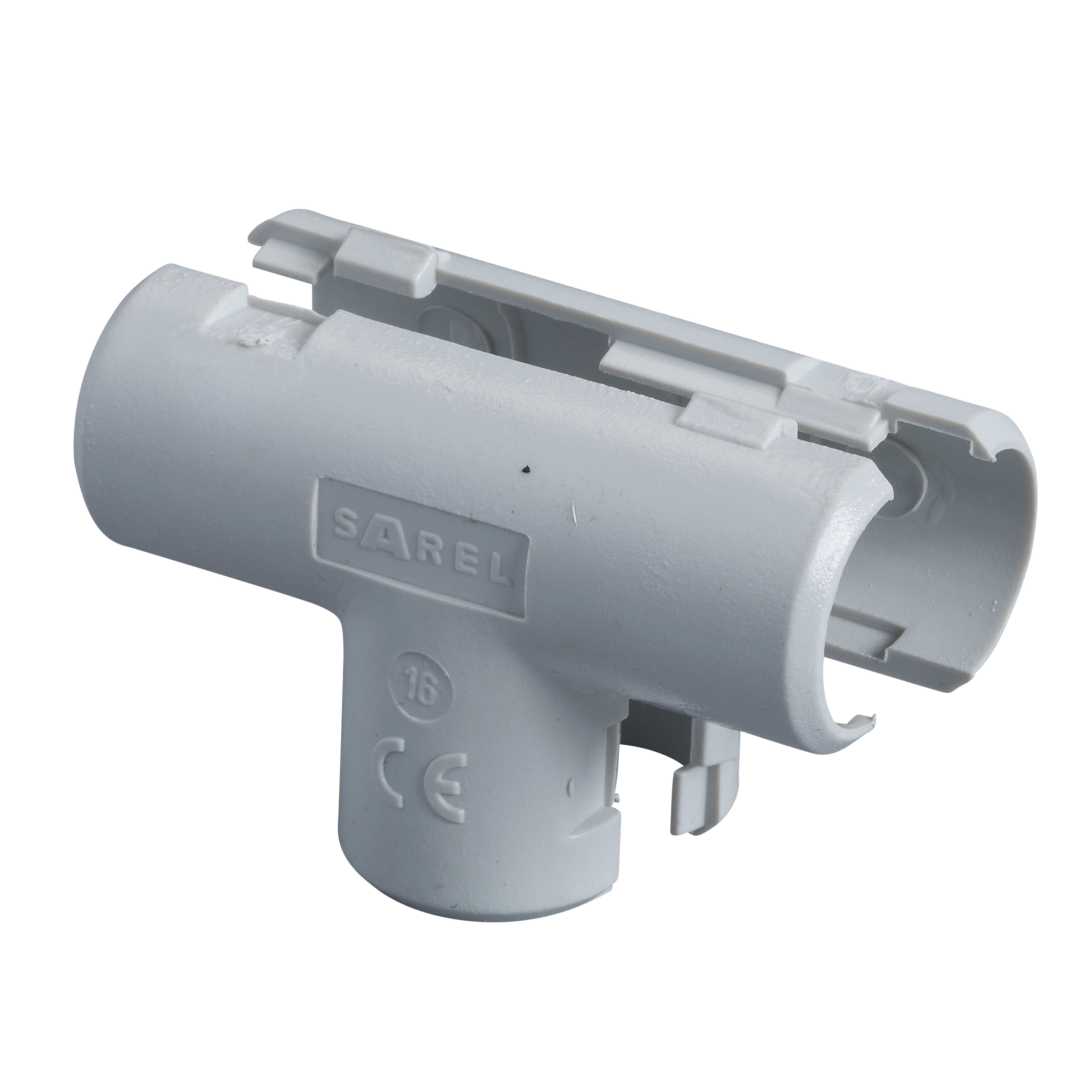 SCHNEIDER ELECTRIC - Giunto a T ispezione NT16 tubo-tubo IP40 per tubi diametro esterno 16mm - [prezzo per 100 pz]