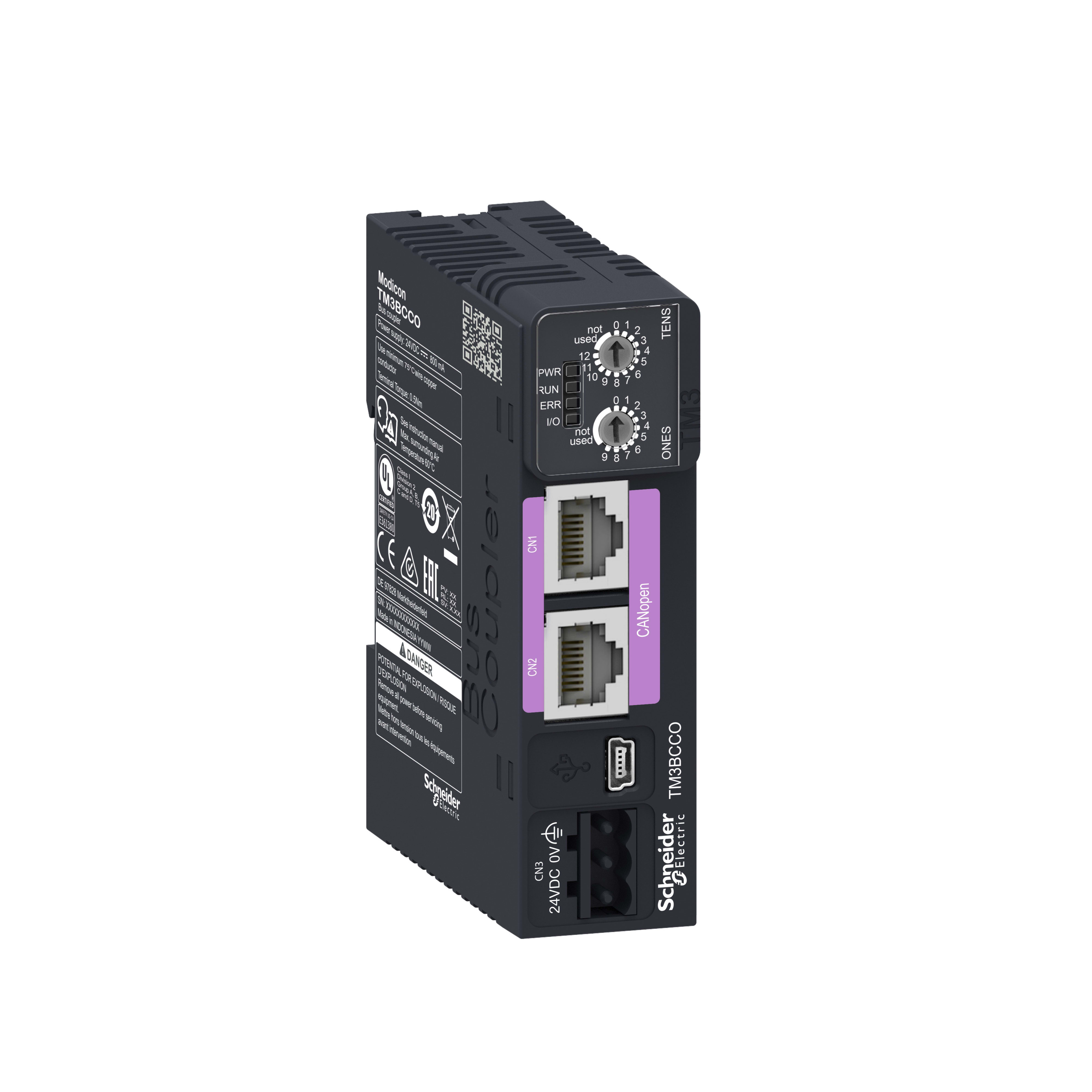 SCHNEIDER ELECTRIC - Modulo Canopen FieldBus Interfaccia TM3