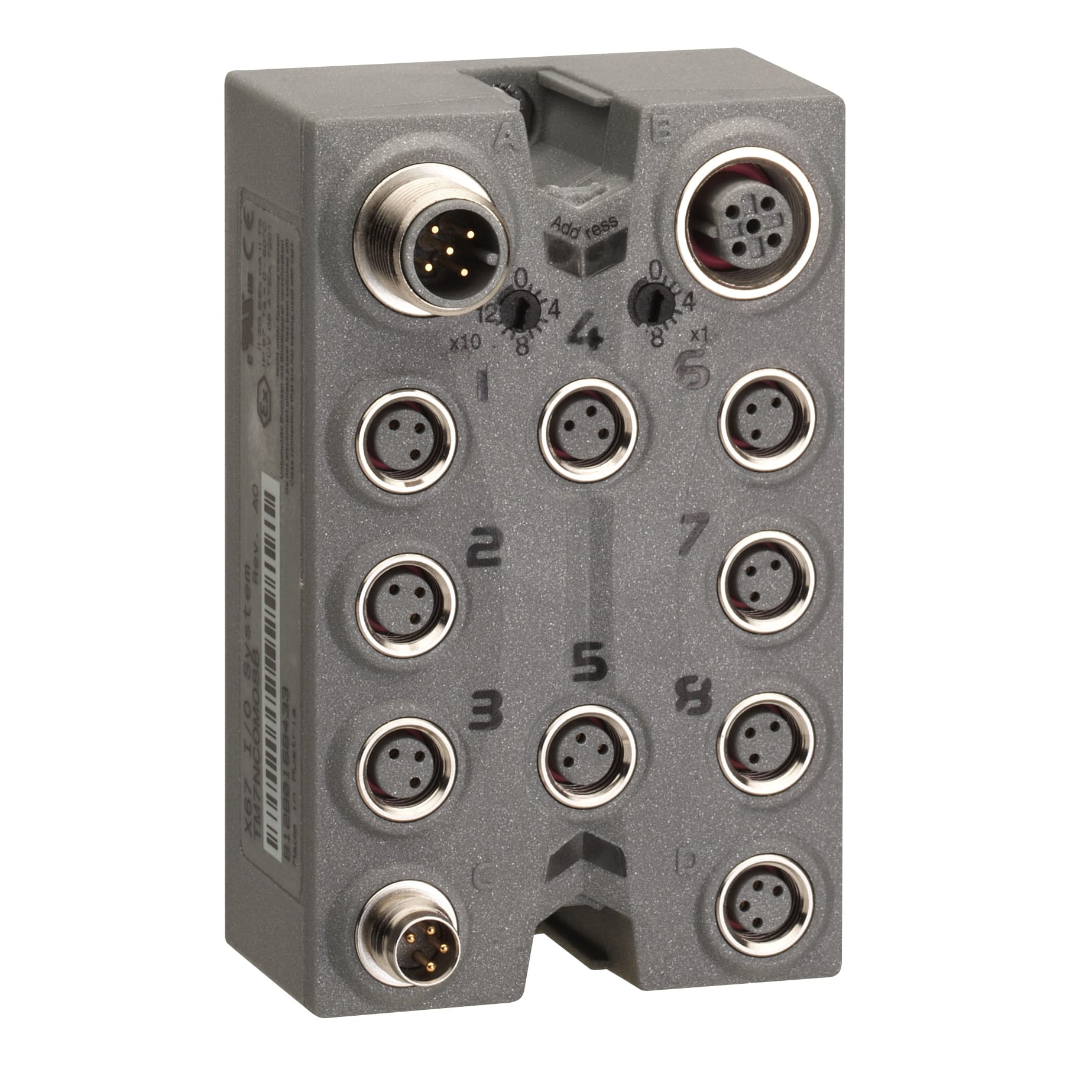 SCHNEIDER ELECTRIC - Blocco interfaccia CANopen - IP67 - 8 I-O - M8