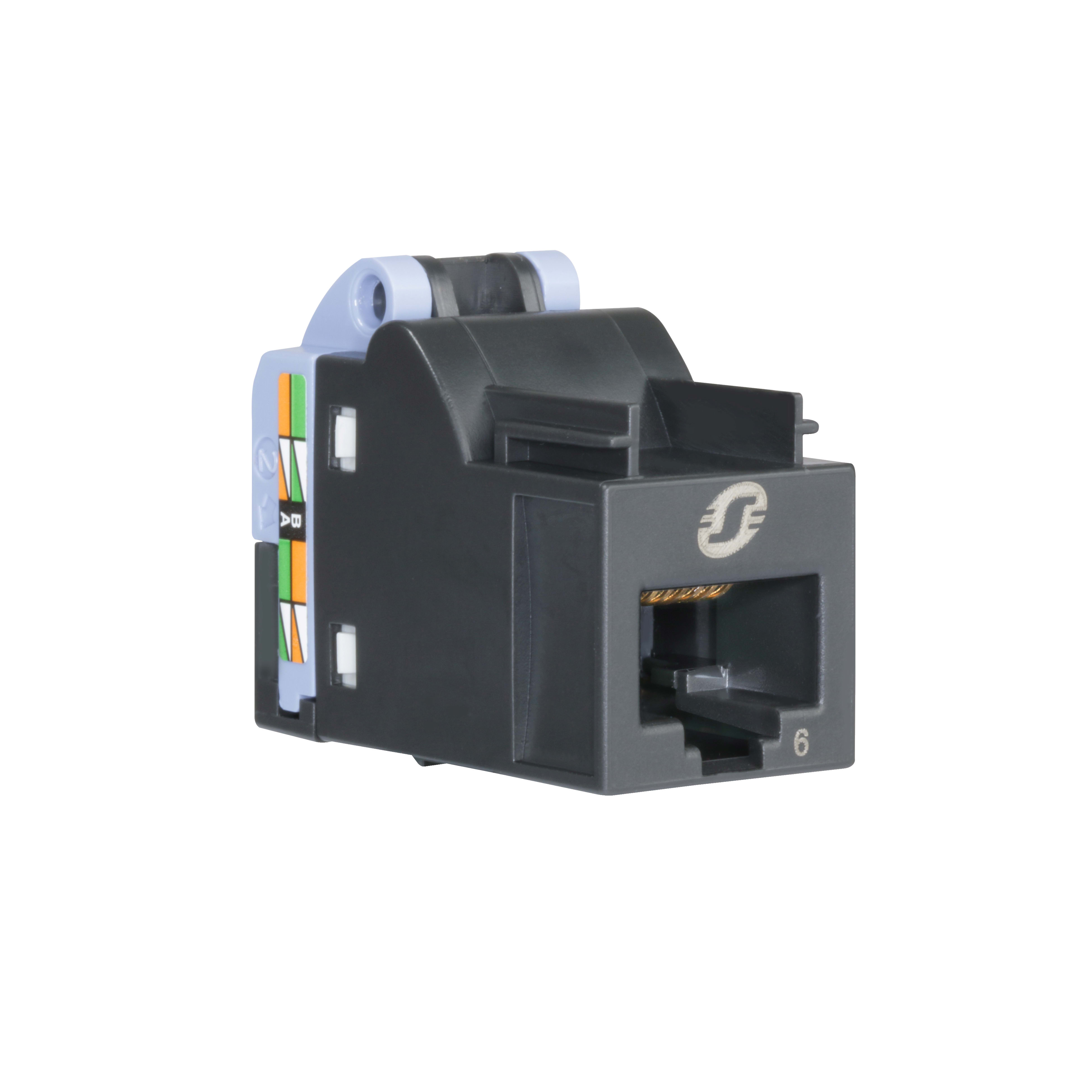 SCHNEIDER ELECTRIC - Actassi S-One 6 - connettore RJ45 non schermato Cat.6, box x 1
