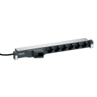 SCHNEIDER ELECTRIC - Alimentazione Actassi 19'' 6 Schuko con interruttore differenziale