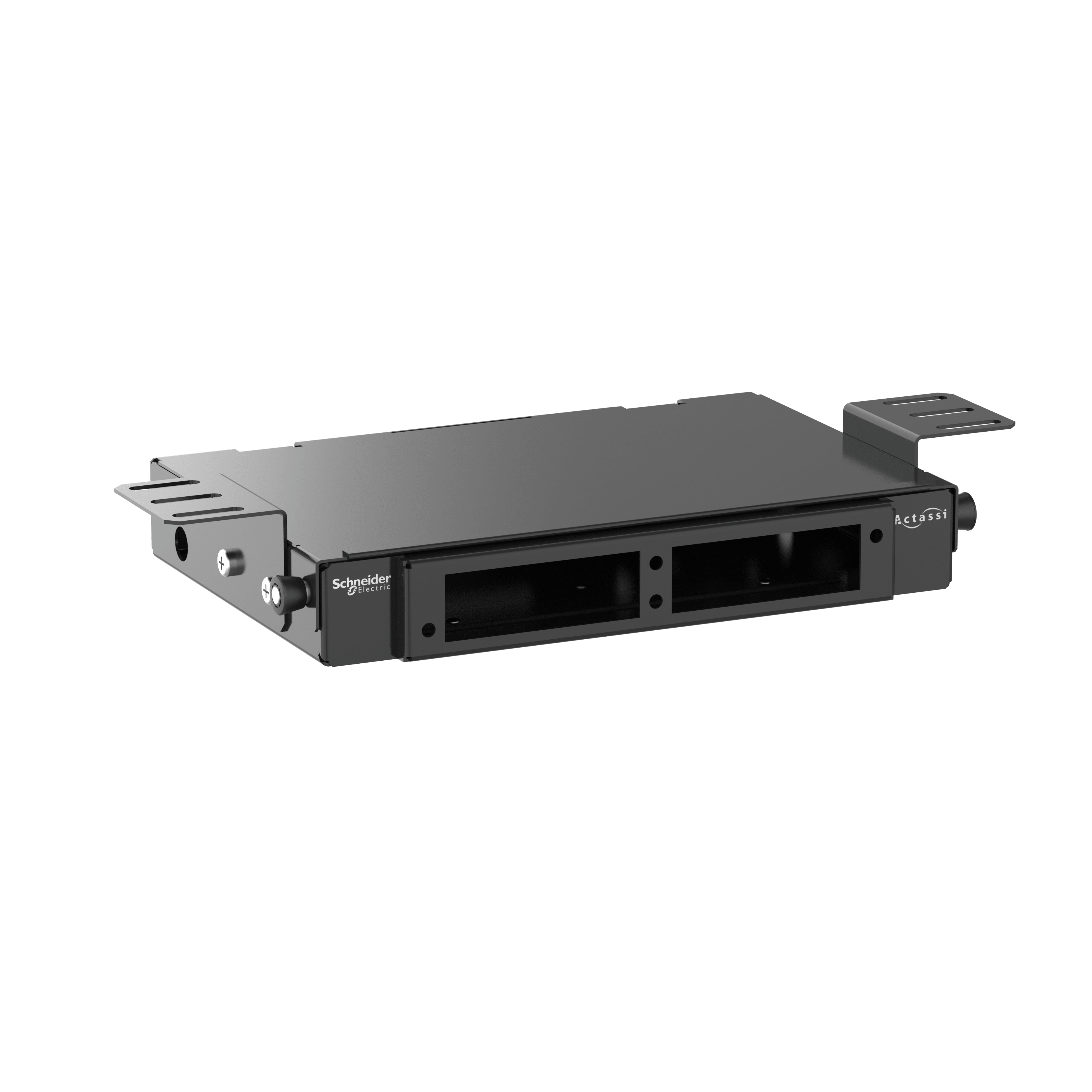 SCHNEIDER ELECTRIC - Consolidation box fibra, Actassi, fino a 12 LC duplex o 6 SC duplex, da accessoriare con piastra e bussole