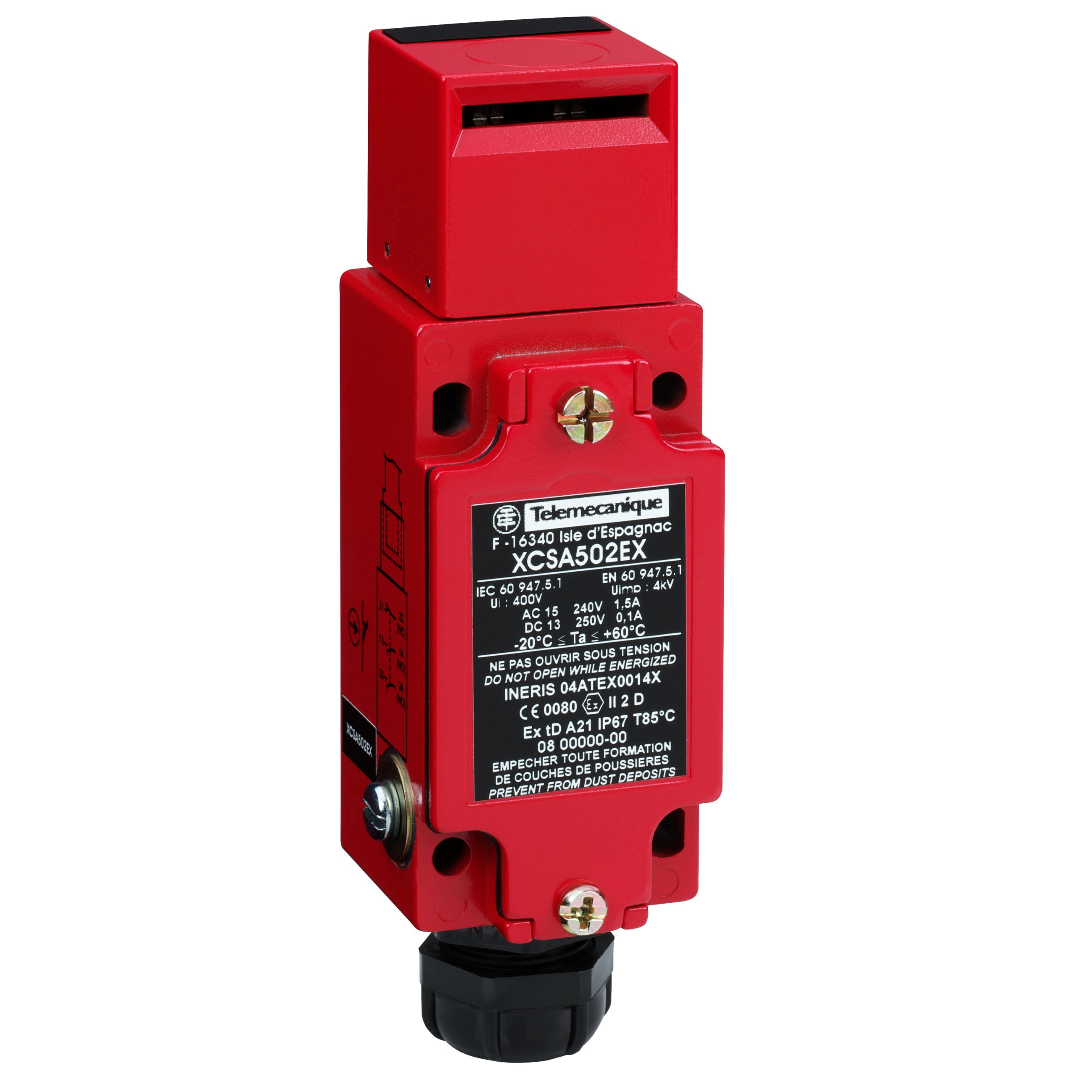TELEMECANIQUE SENSOR - METAL LIMIT SWITCH NO LOC EX D