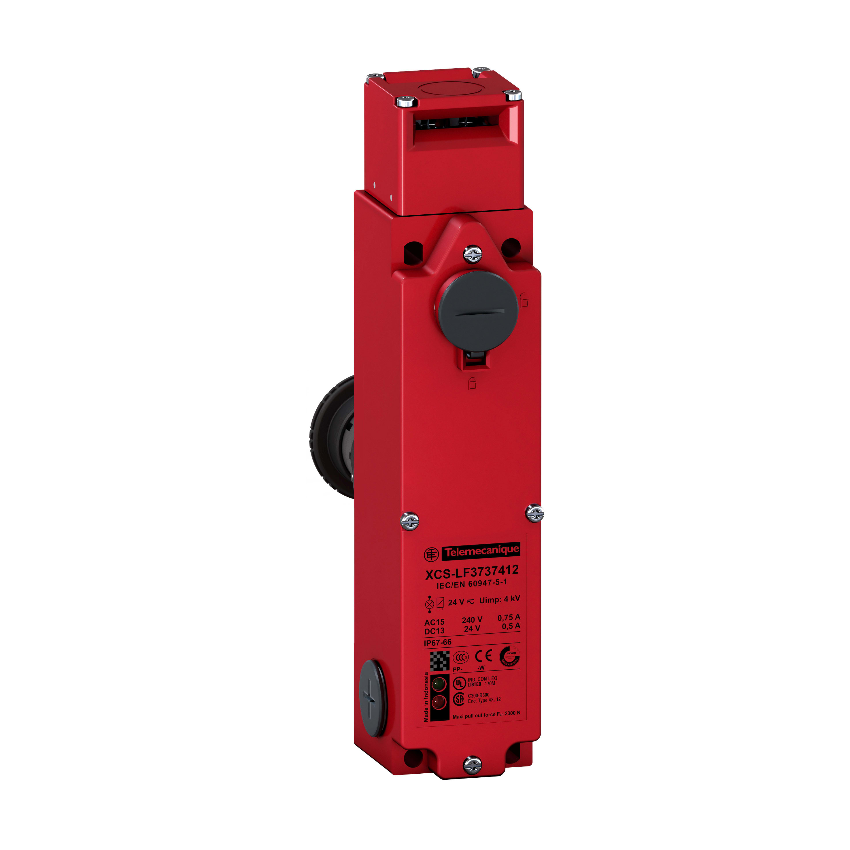 TELEMECANIQUE SENSOR - XCS SLIM METAL 2NO 4NC PULS M20 24V ACDC