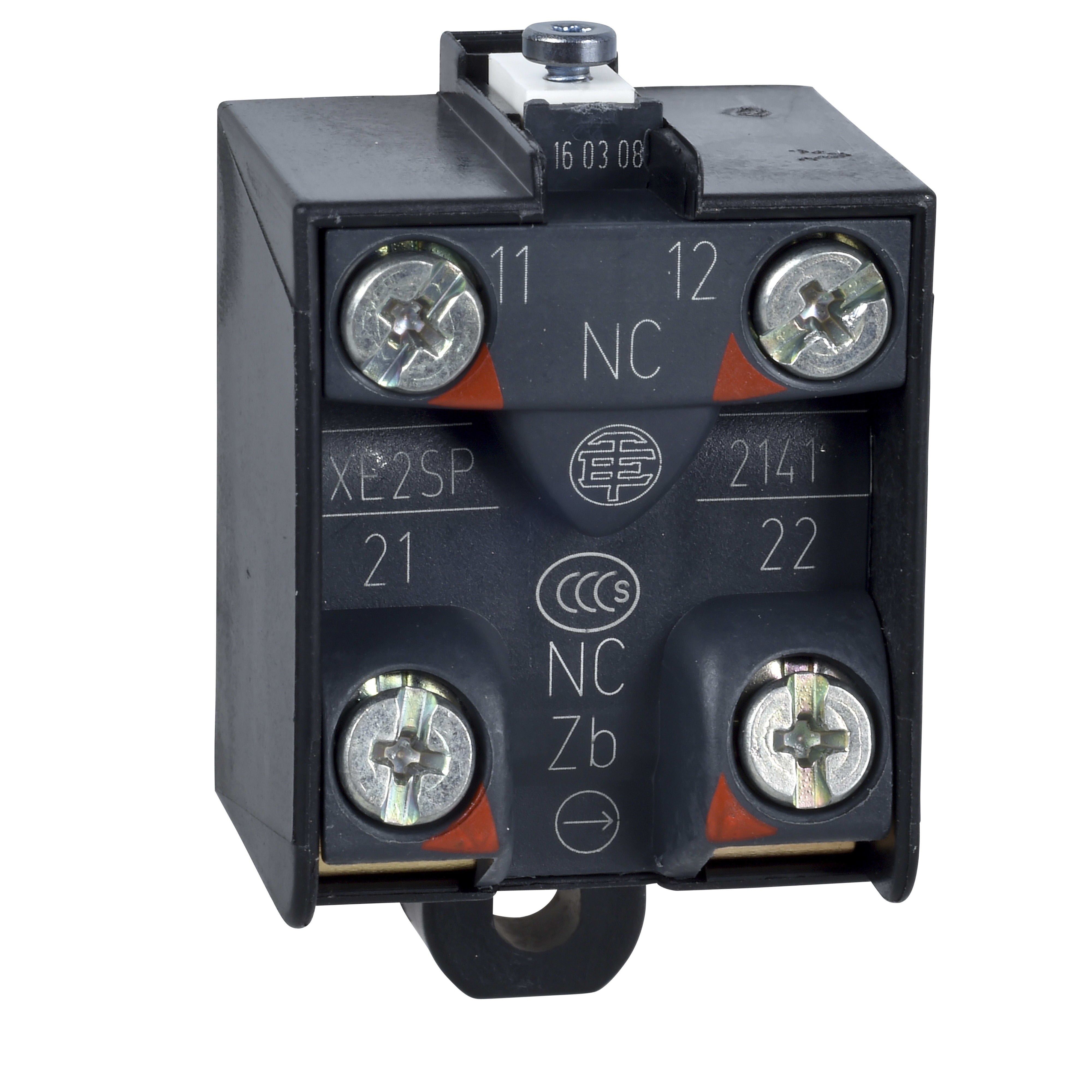 TELEMECANIQUE SENSOR - BLOCCO CONT 2NC