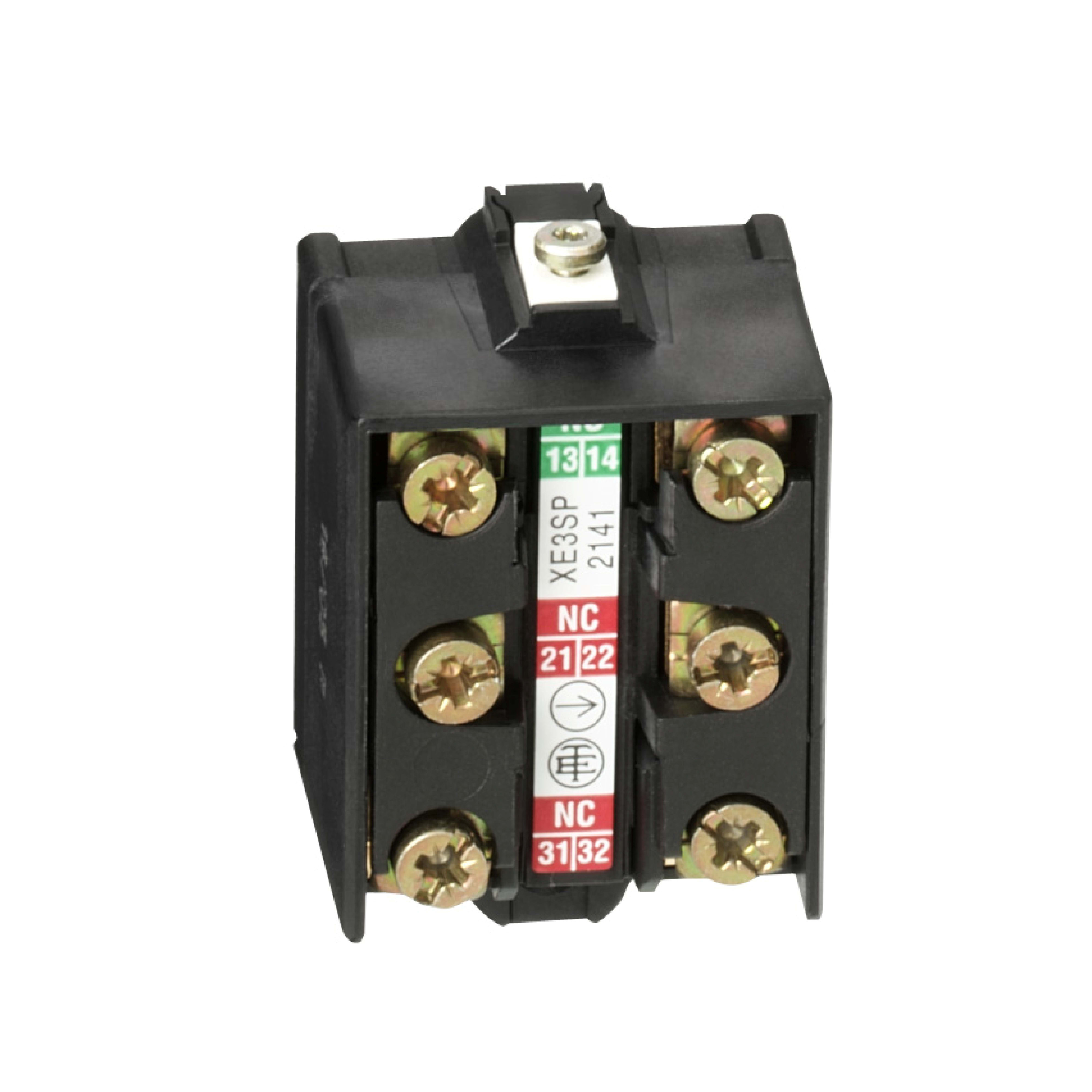 TELEMECANIQUE SENSOR - BLOCCO CONT 2NC1NO