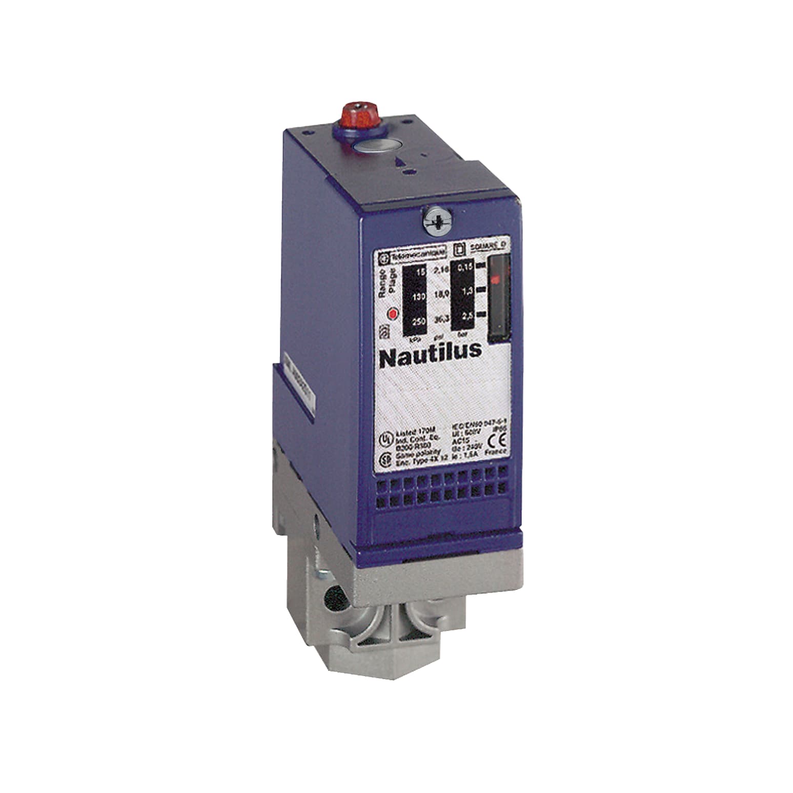 TELEMECANIQUE SENSOR - PRESS 4 BAR, DIF FISSO 1 SOGLIA,1 C/O