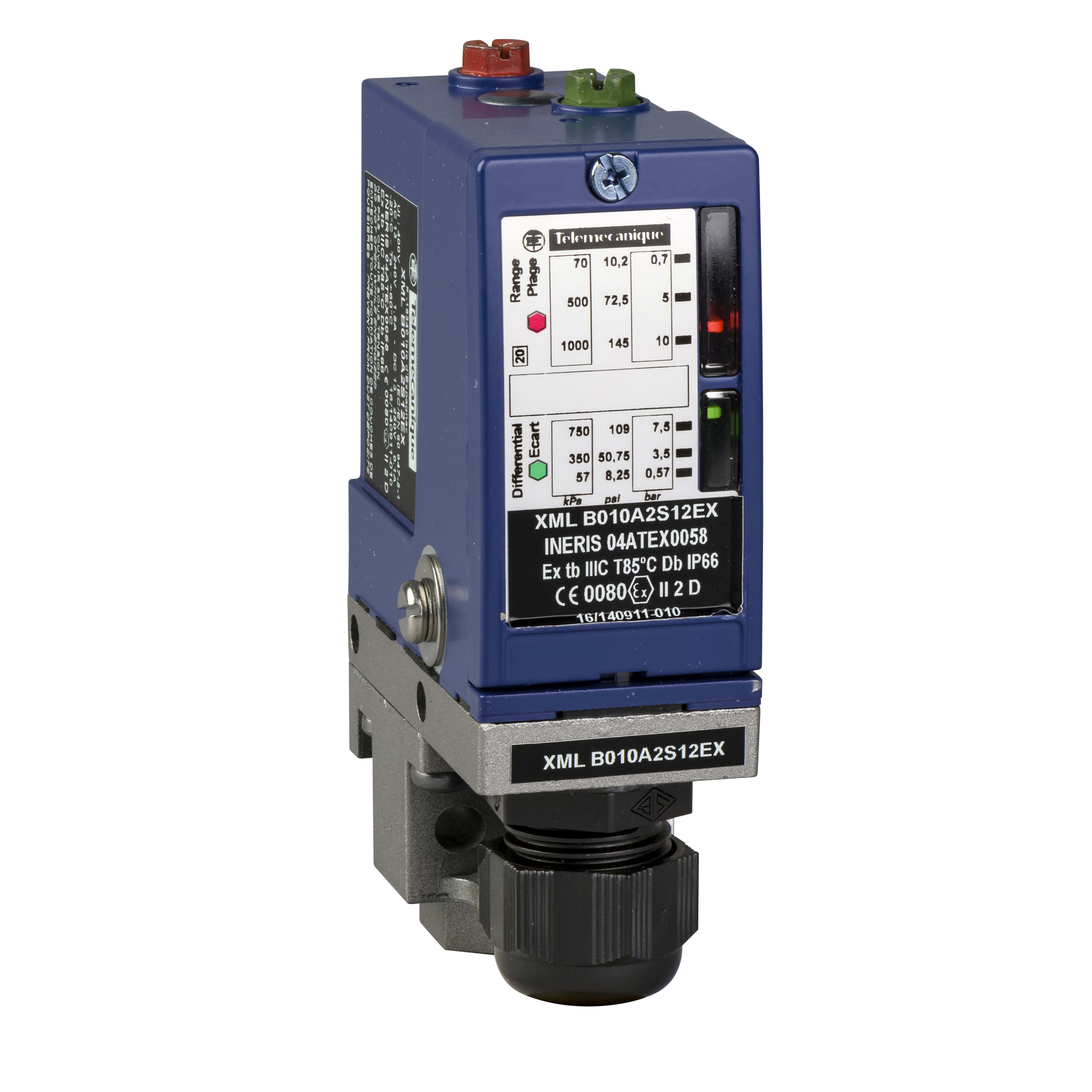 TELEMECANIQUE SENSOR - PRESSOSTAT E R 10B ATEX