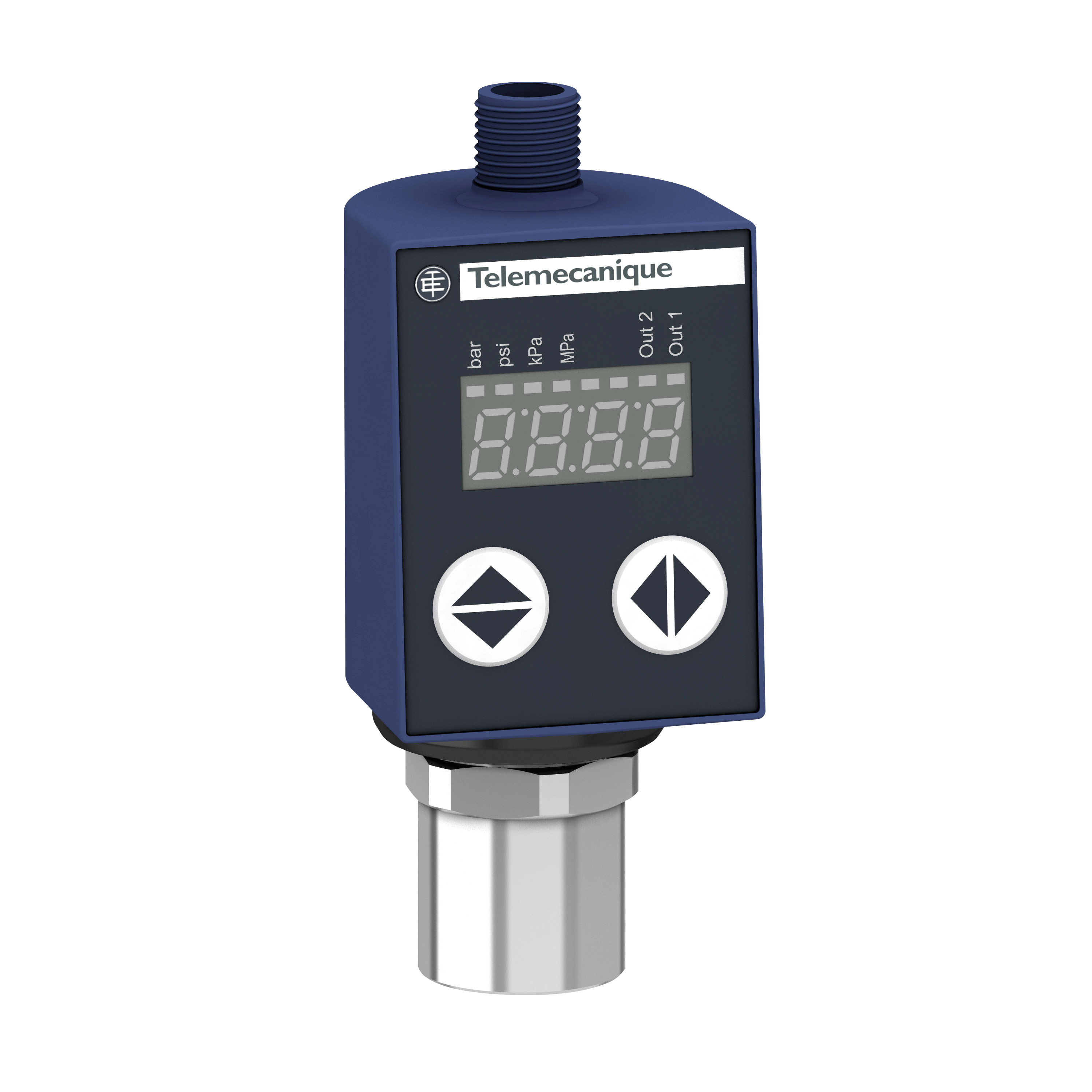TELEMECANIQUE SENSOR - VACUO24V 4-20 2 PNP 1/4-18NPT