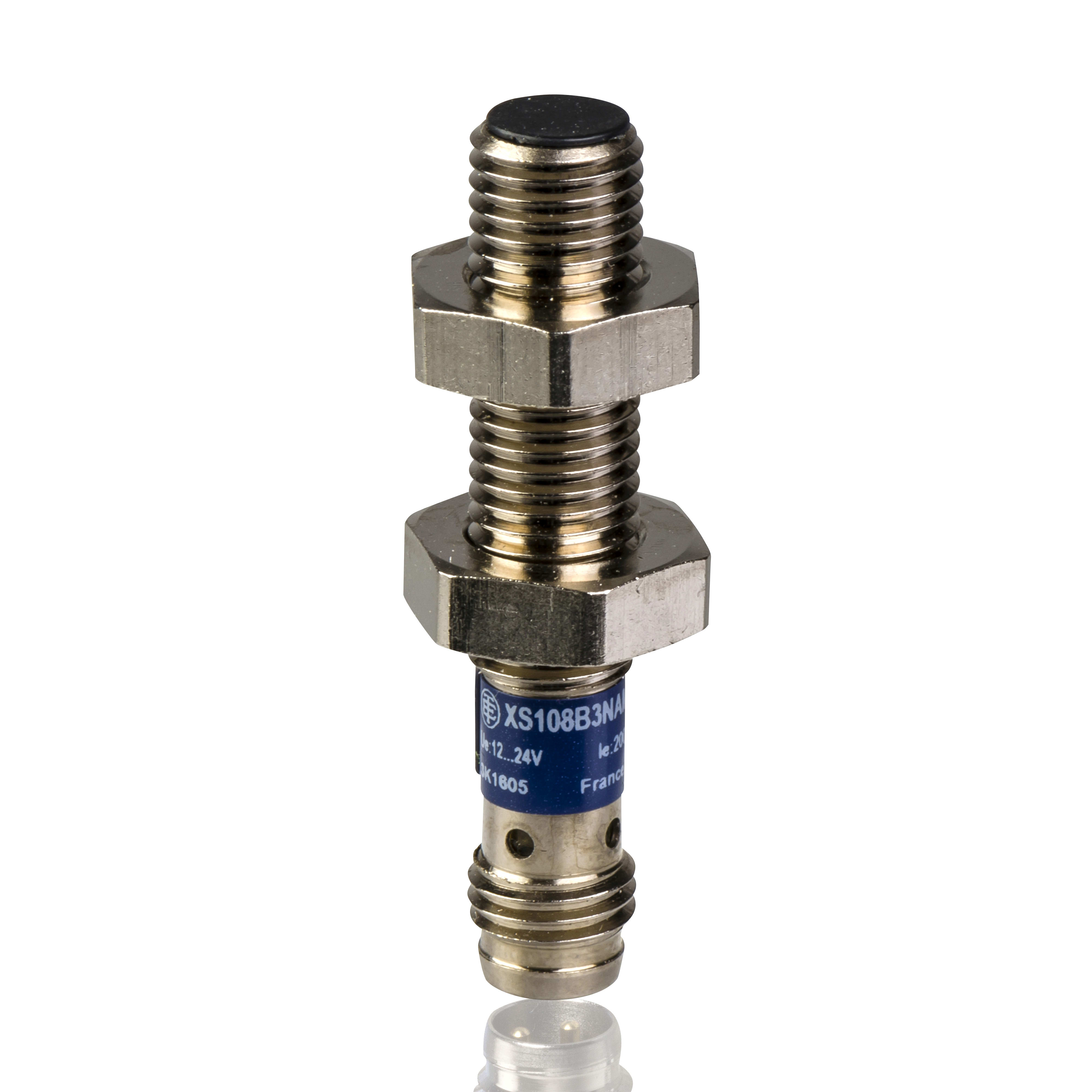 TELEMECANIQUE SENSOR - PROX M8 SN=2,5MM NC PNP