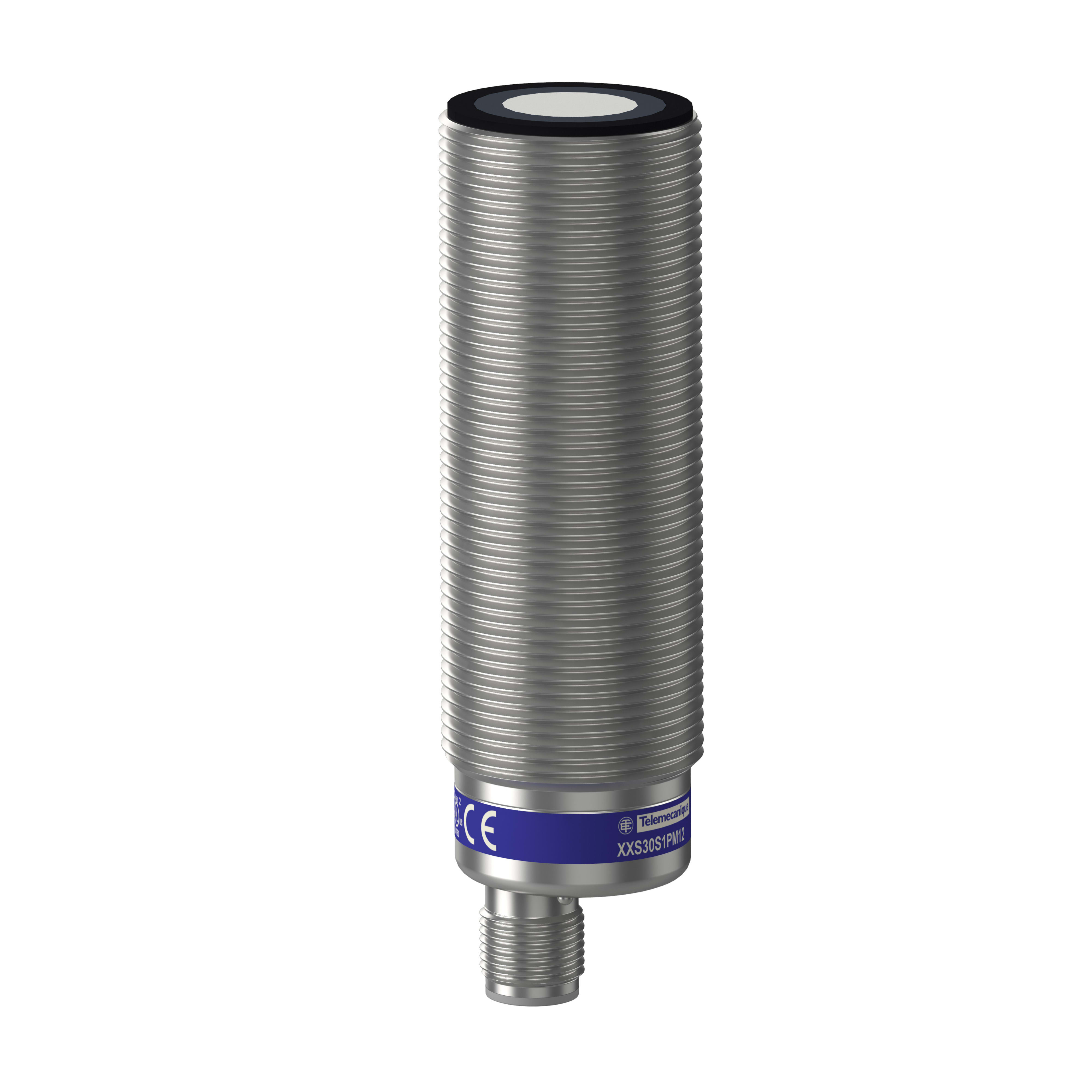 TELEMECANIQUE SENSOR - ULTRASONIC SENS SS CYL DIA 30 STR 1M PNP