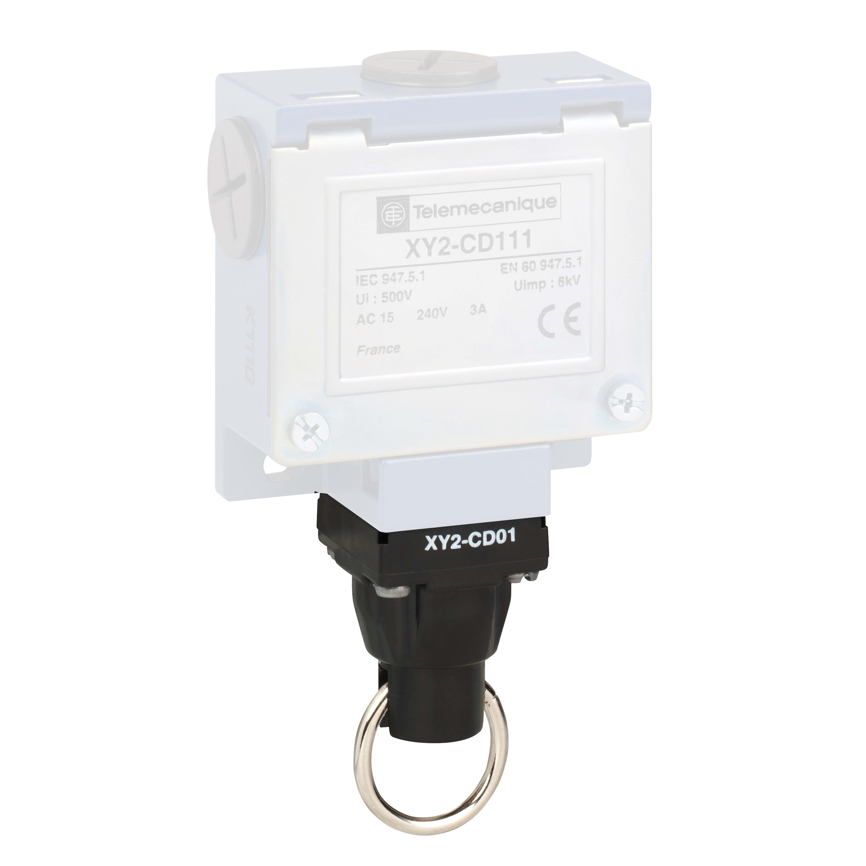 TELEMECANIQUE SENSOR - XY2CD11 CABLE SW 240 VAC 10 A