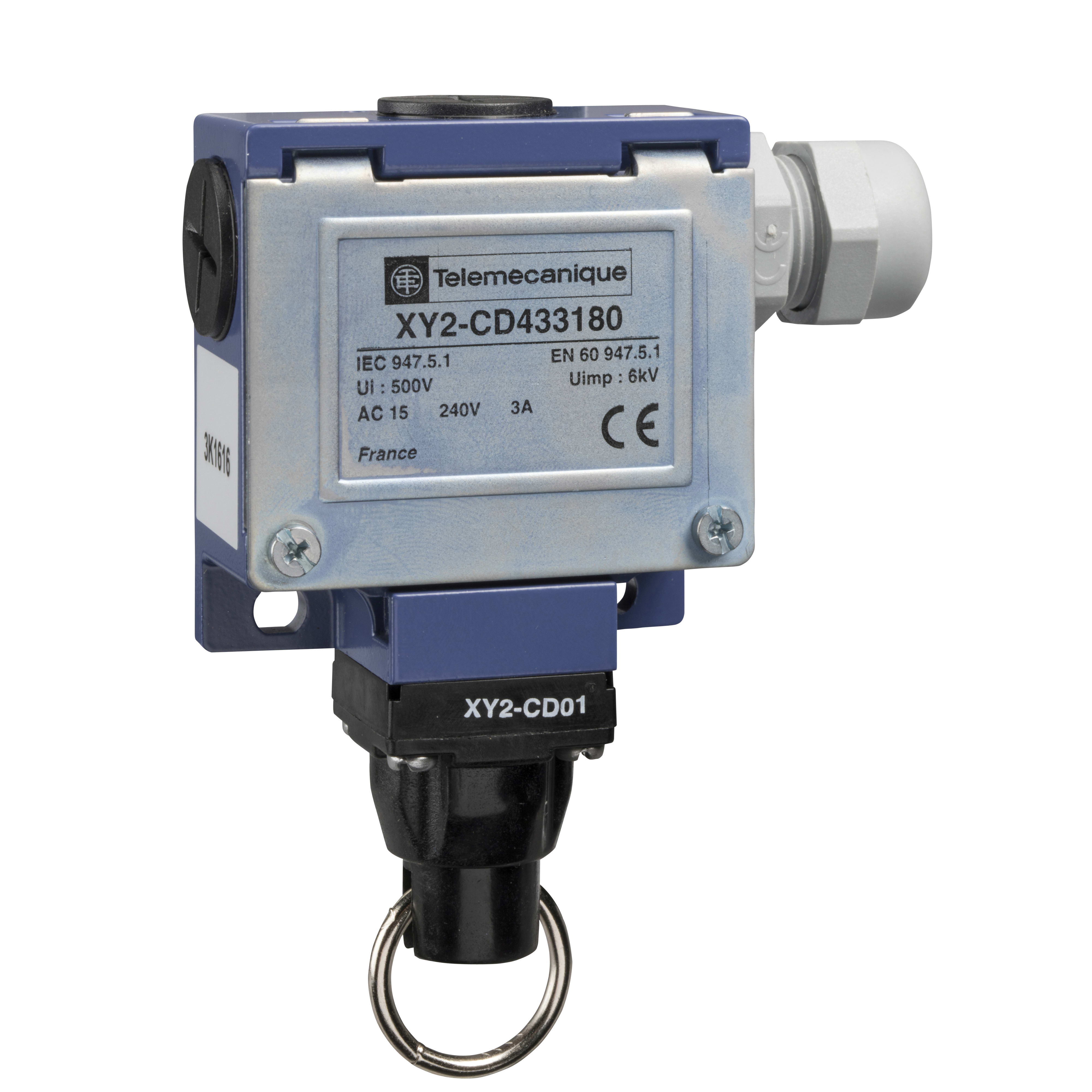 TELEMECANIQUE SENSOR - INTERR DI SIC.A CAVO PRESSACAVO 11 XY2CD433180