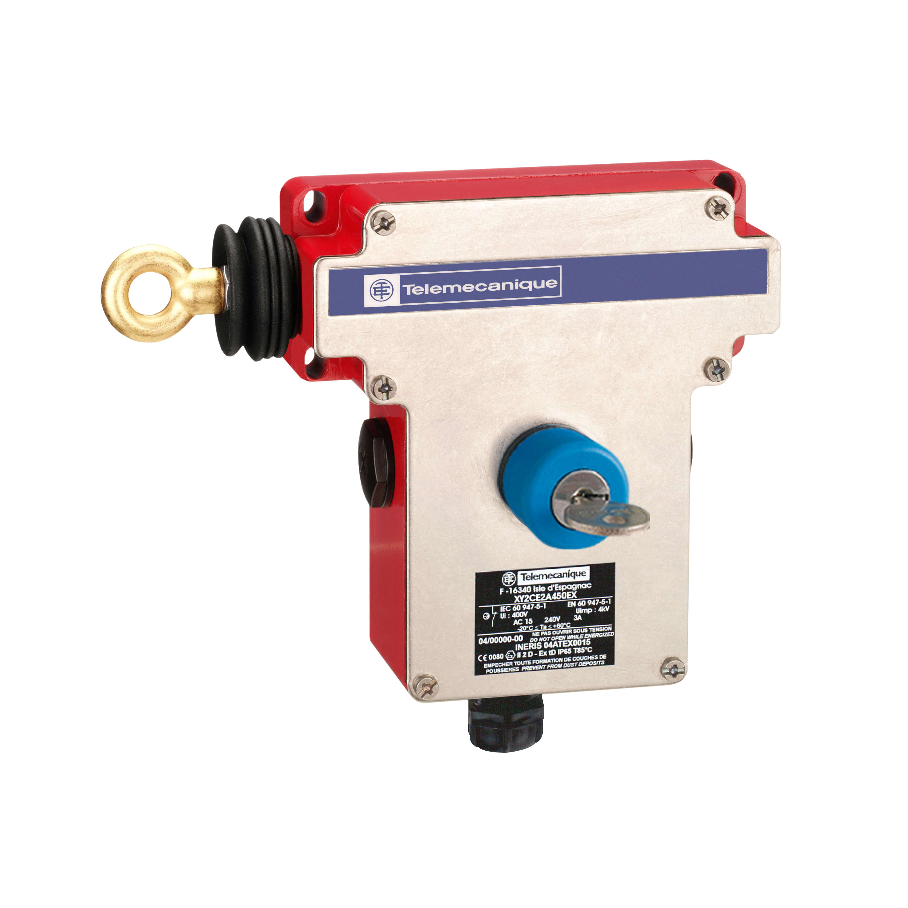 TELEMECANIQUE SENSOR - INTERR. ARRESTO D'EMERGENZA A CAVO XY2CE2A450EX