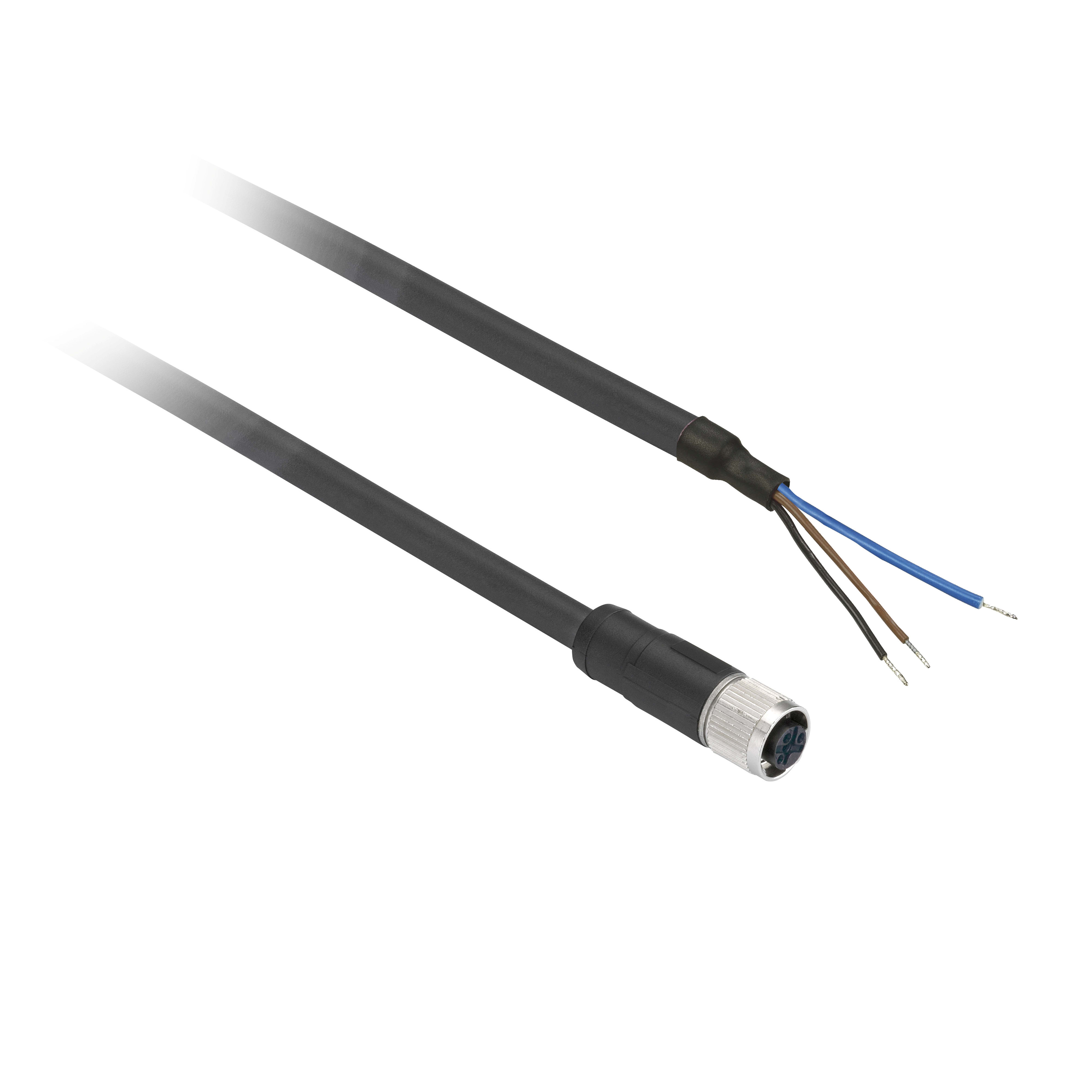 TELEMECANIQUE SENSOR - CONNETTORE CON CAVO 5 MT.