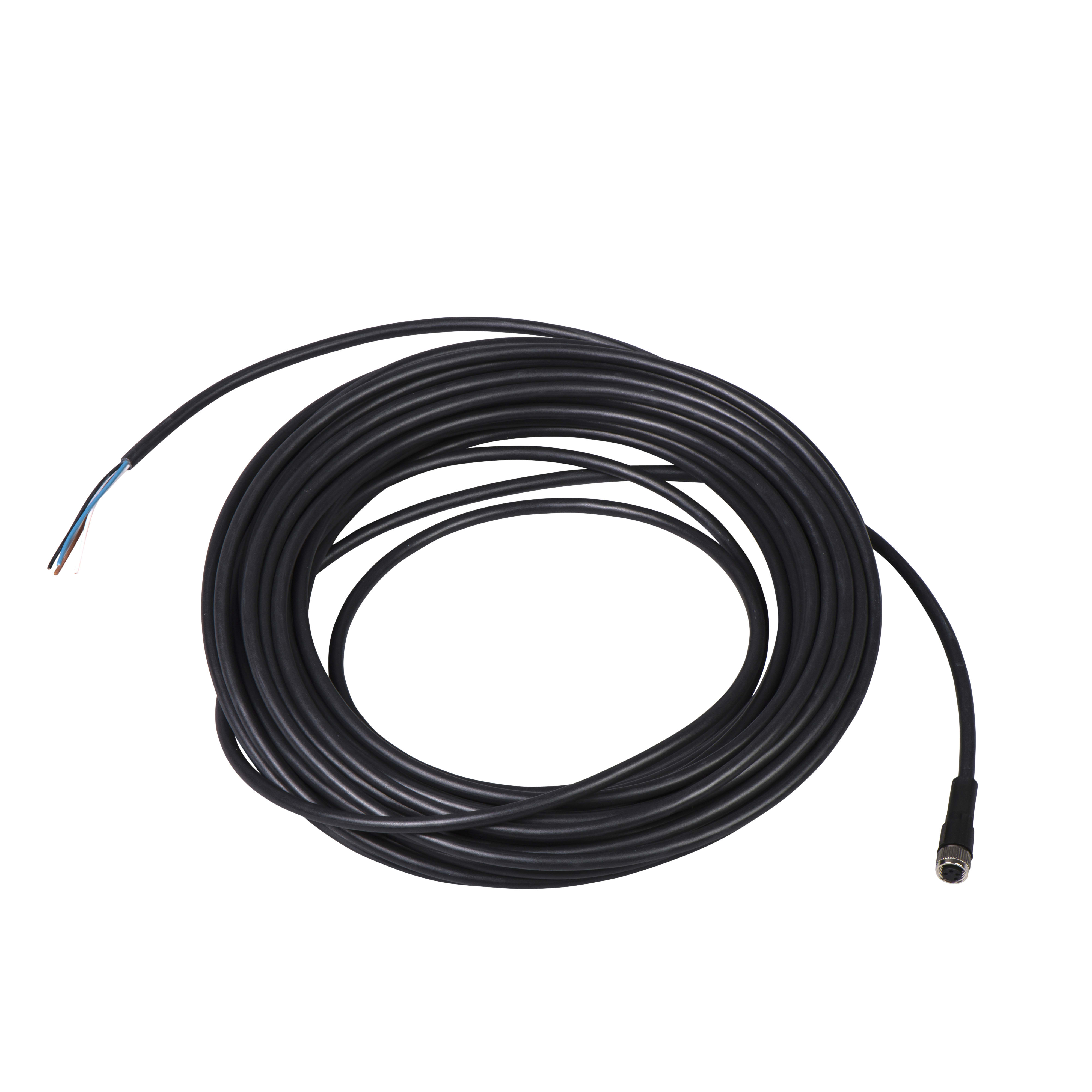 TELEMECANIQUE SENSOR - CONNETTORE CON CAVO 15 MT