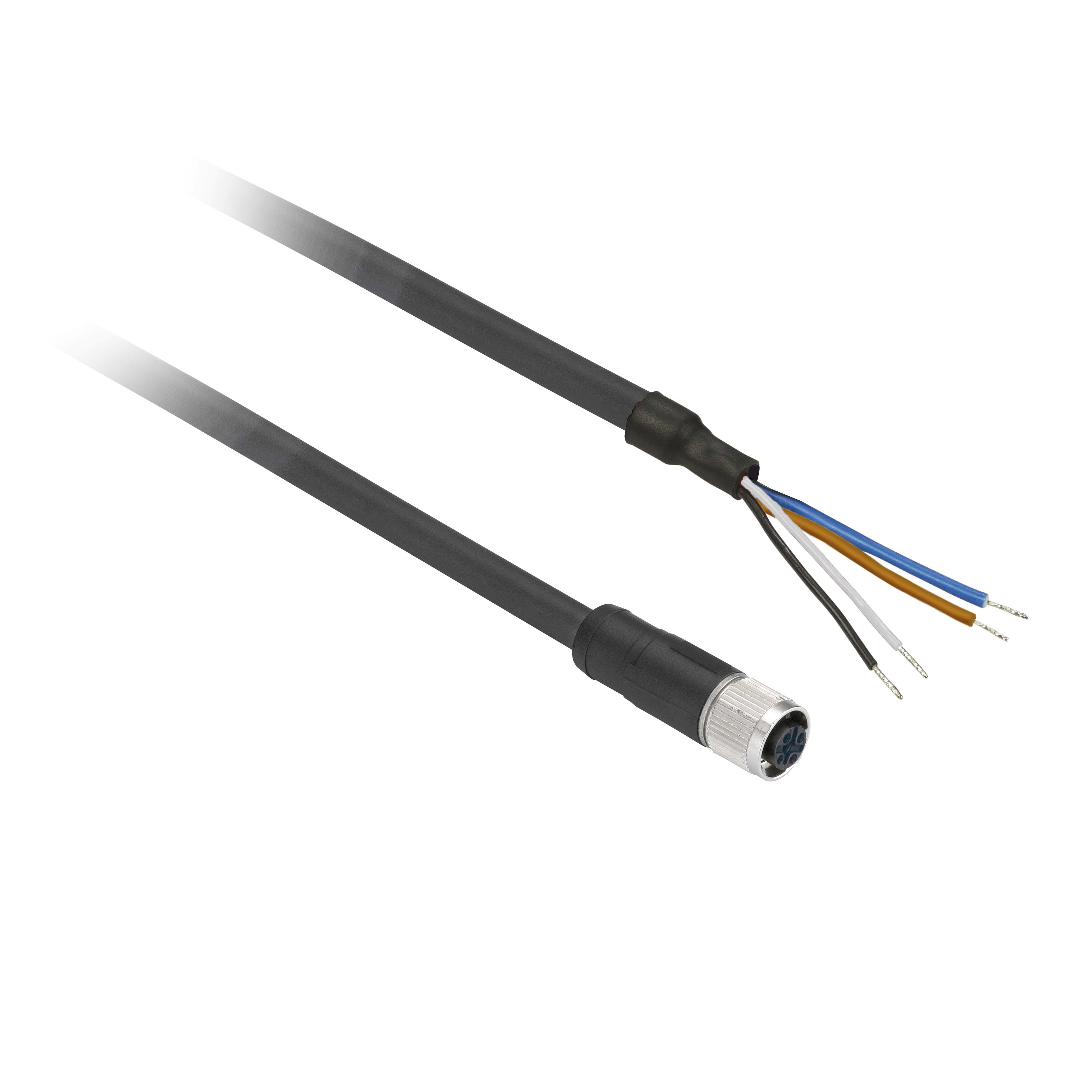 TELEMECANIQUE SENSOR - CONNETTORE CON CAVO 15 MT.