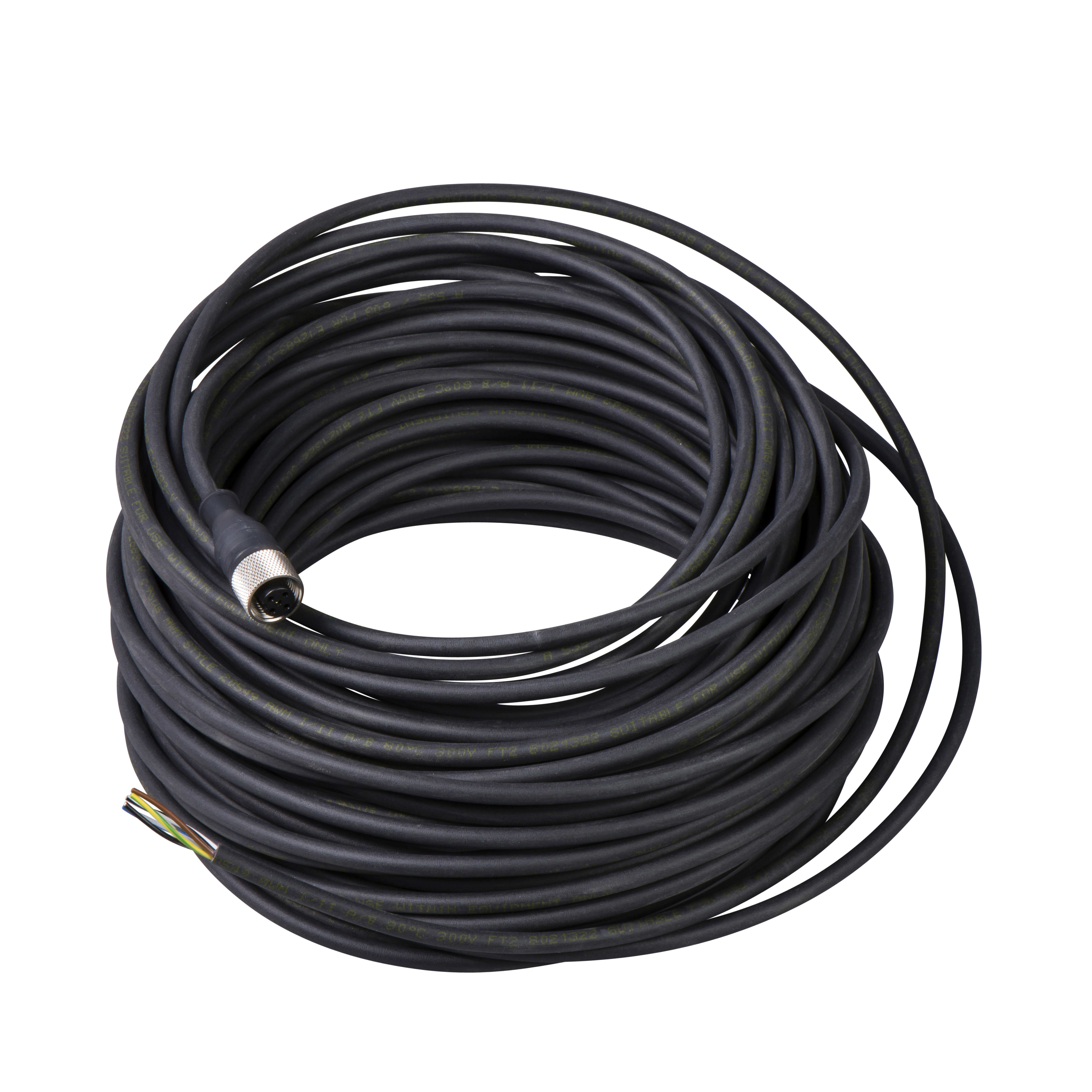 TELEMECANIQUE SENSOR - CONN M12 5POLI FEMM DRITTO - 25M