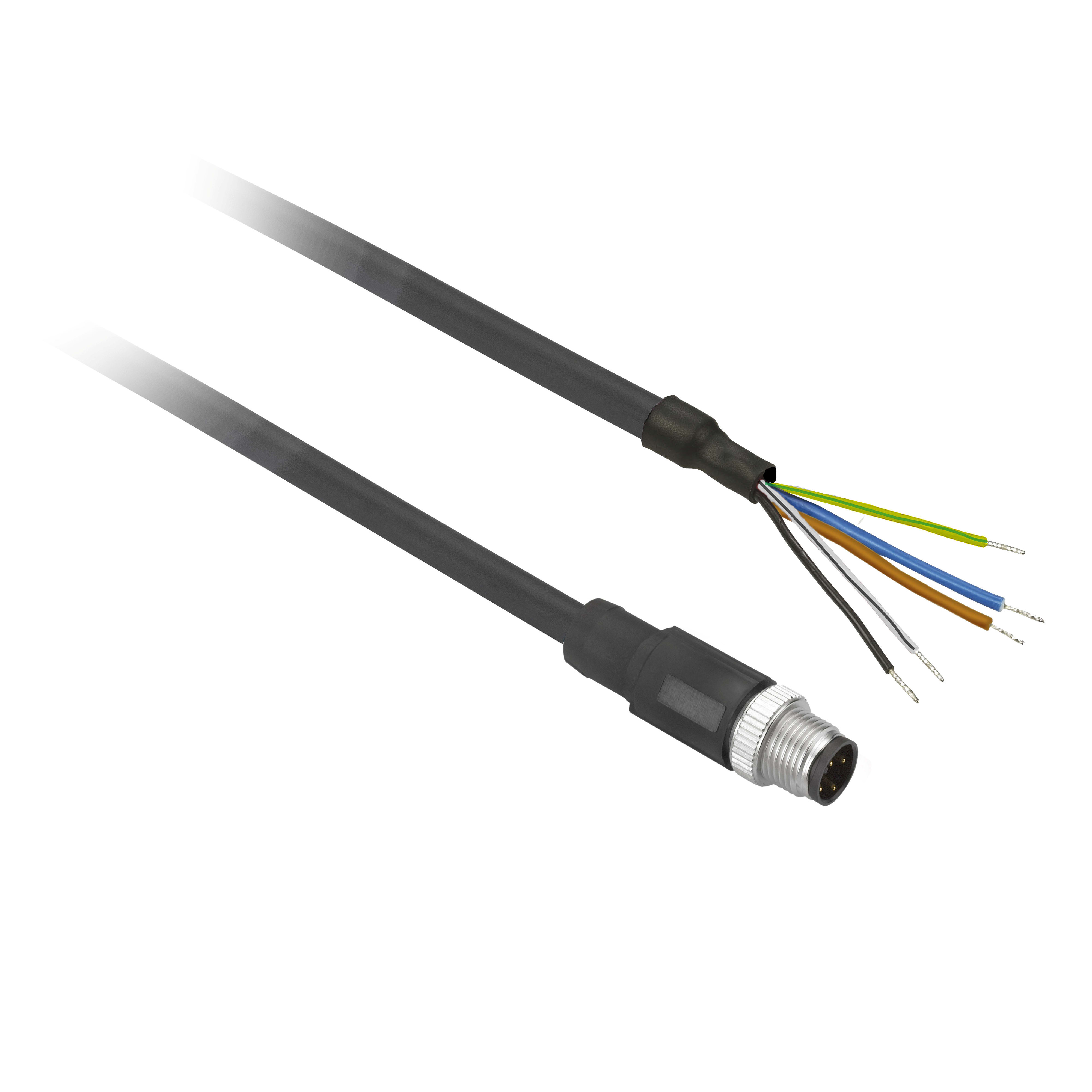 TELEMECANIQUE SENSOR - CONNETTORE CON CAVO 1 MT.