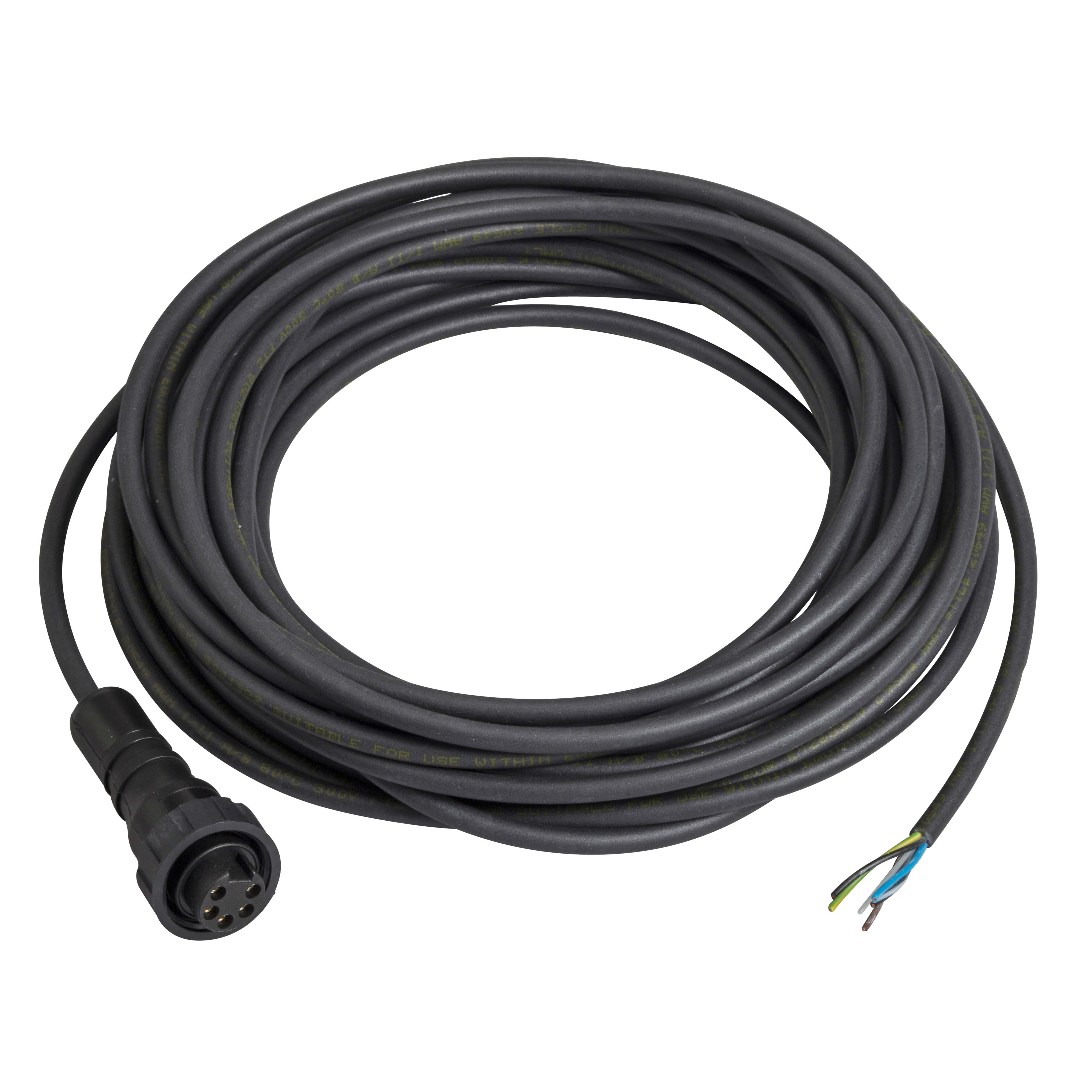 TELEMECANIQUE SENSOR - CONNETTORE CON CAVO 10 MT.