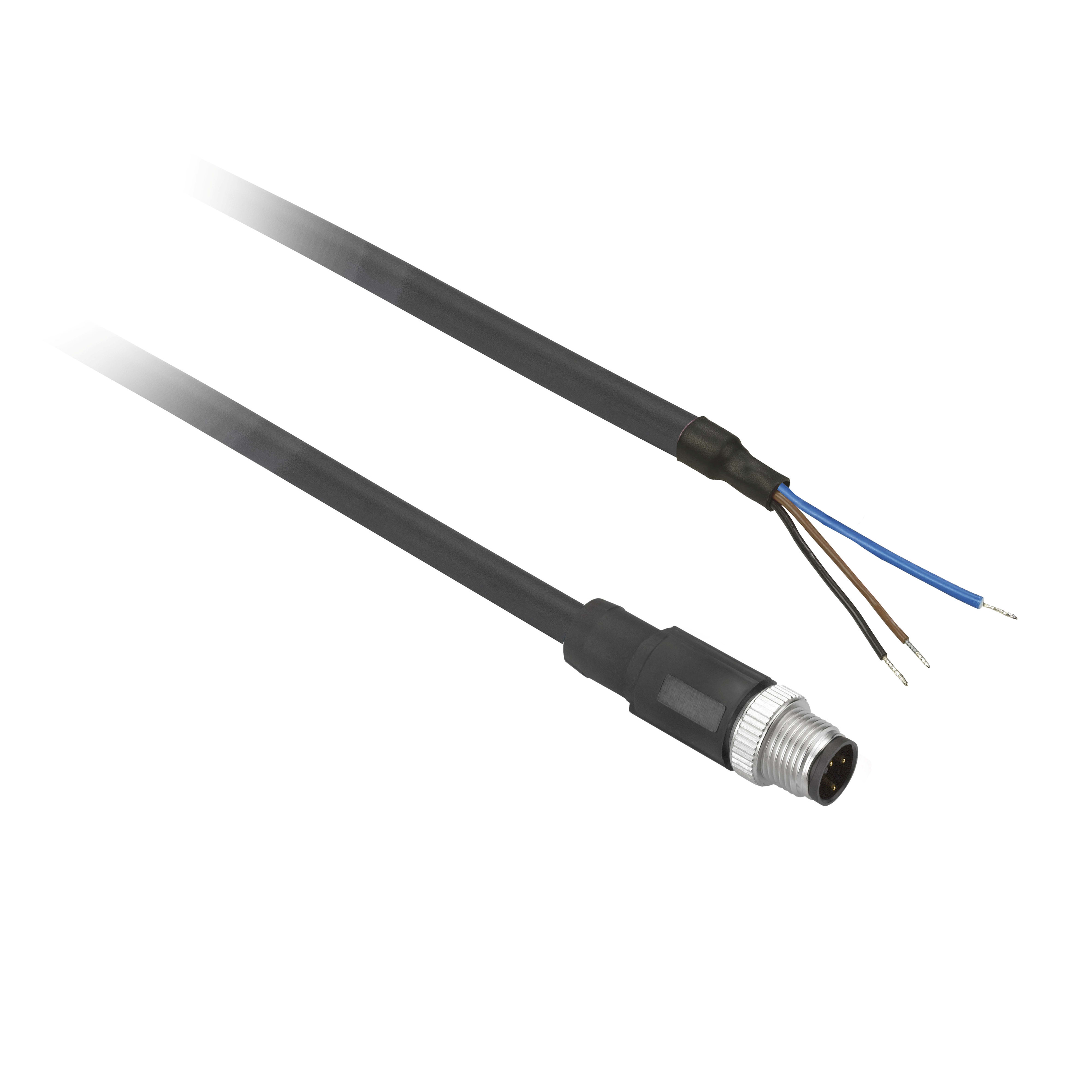TELEMECANIQUE SENSOR - CONNETTORE CON CAVO 0,5 MT.