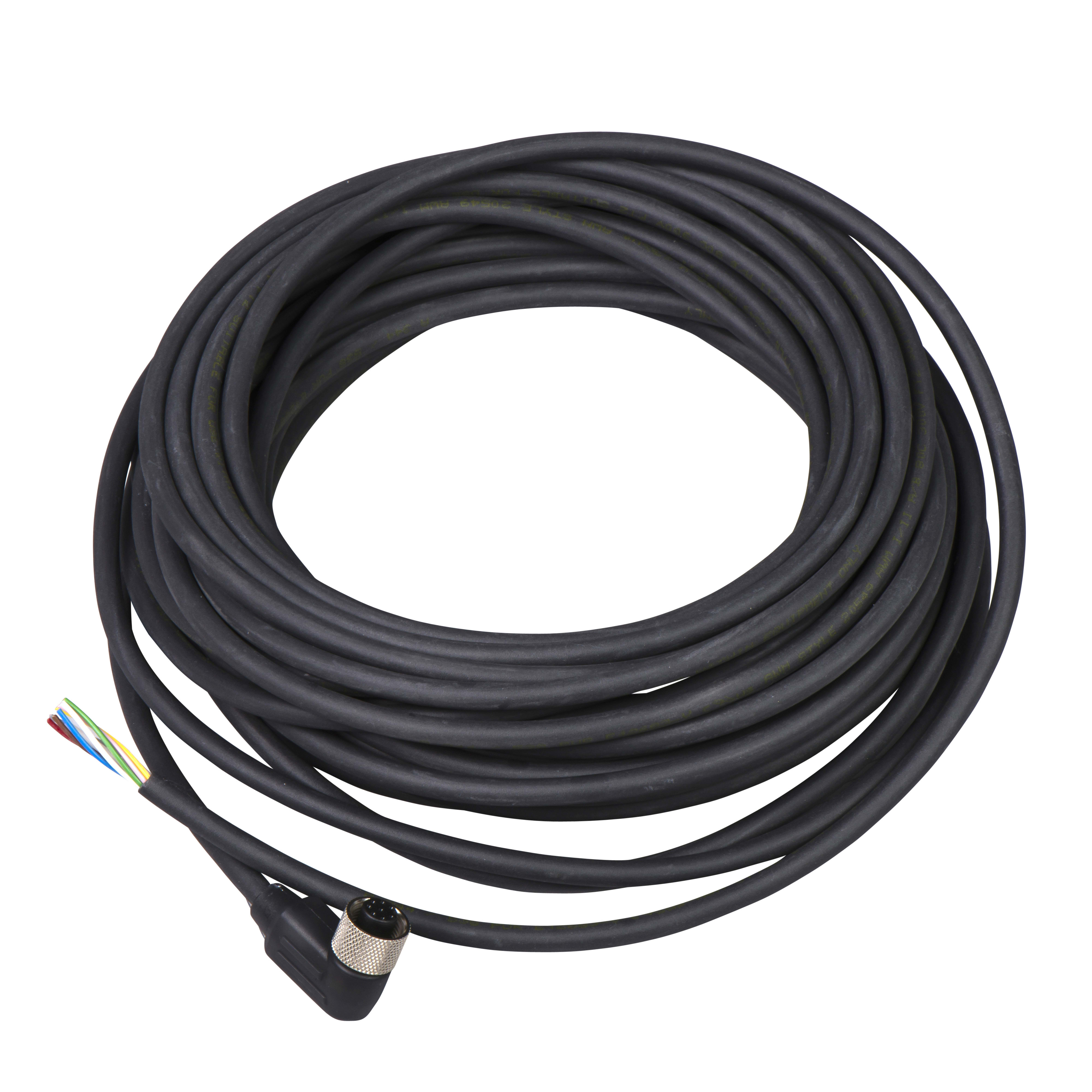 TELEMECANIQUE SENSOR - CONN M12 FEMM 90G8 POLI - 15M