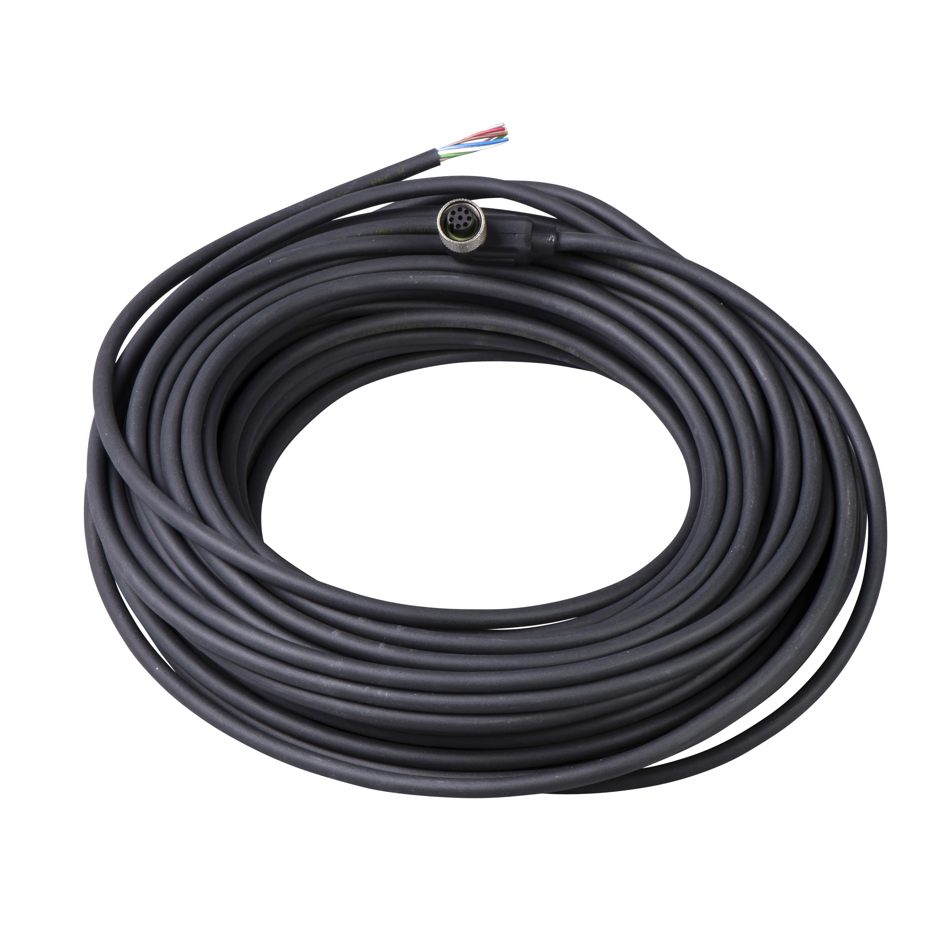 TELEMECANIQUE SENSOR - CONN M12 FEMM 90G8 POLI - 25M