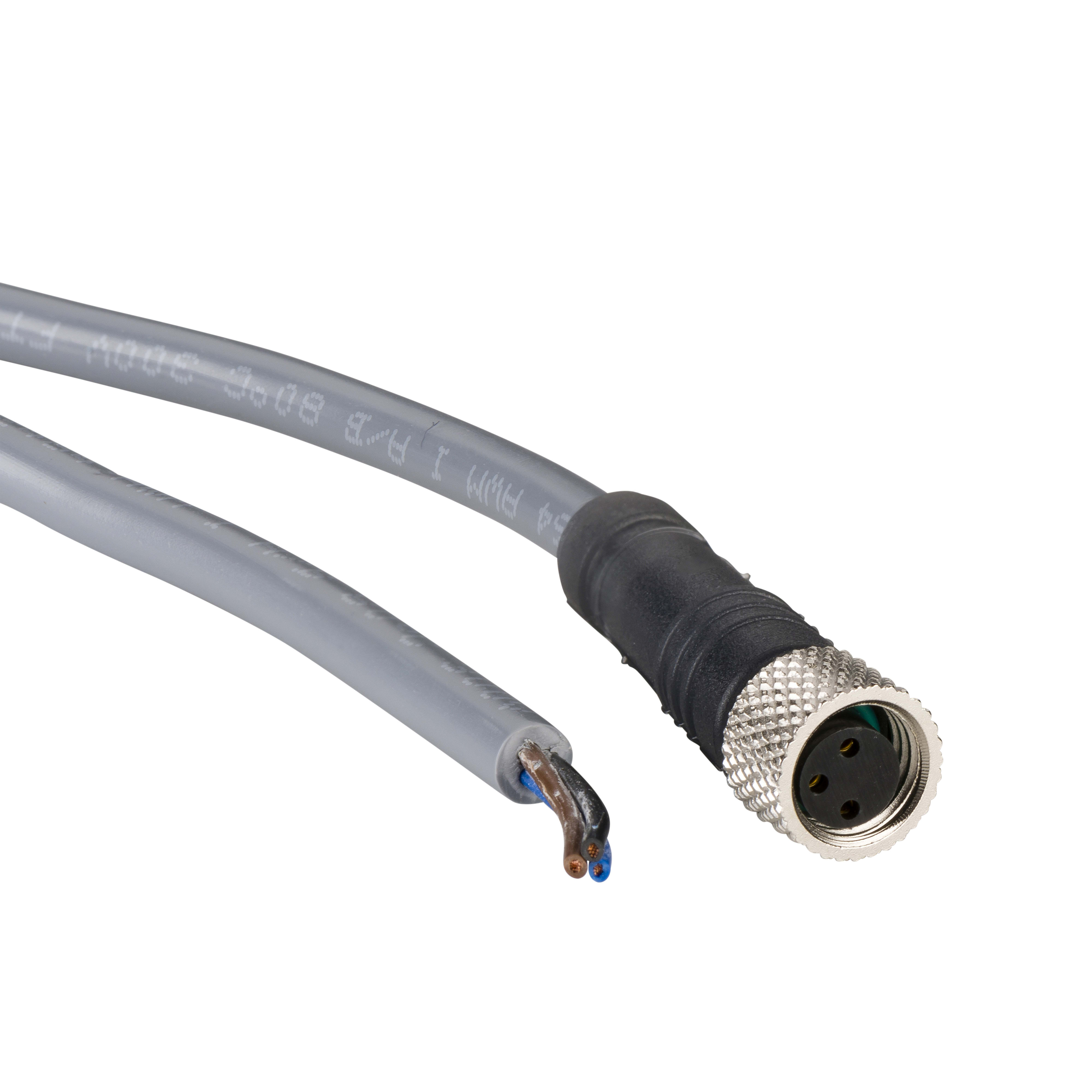 TELEMECANIQUE SENSOR - PVC FEMM M8 3 PIN L 8M