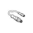 TELEMECANIQUE SENSOR - CAVO M12 M 3 PIN, M8 F 3 PIN 1M