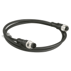TELEMECANIQUE SENSOR - CAVO PUR M12 M 5 PIN, M12 F 5 PIN 1M