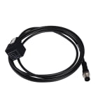 TELEMECANIQUE SENSOR - CAVO PUR M12 M 3 PIN, DIN F 90G 5 PIN 1M