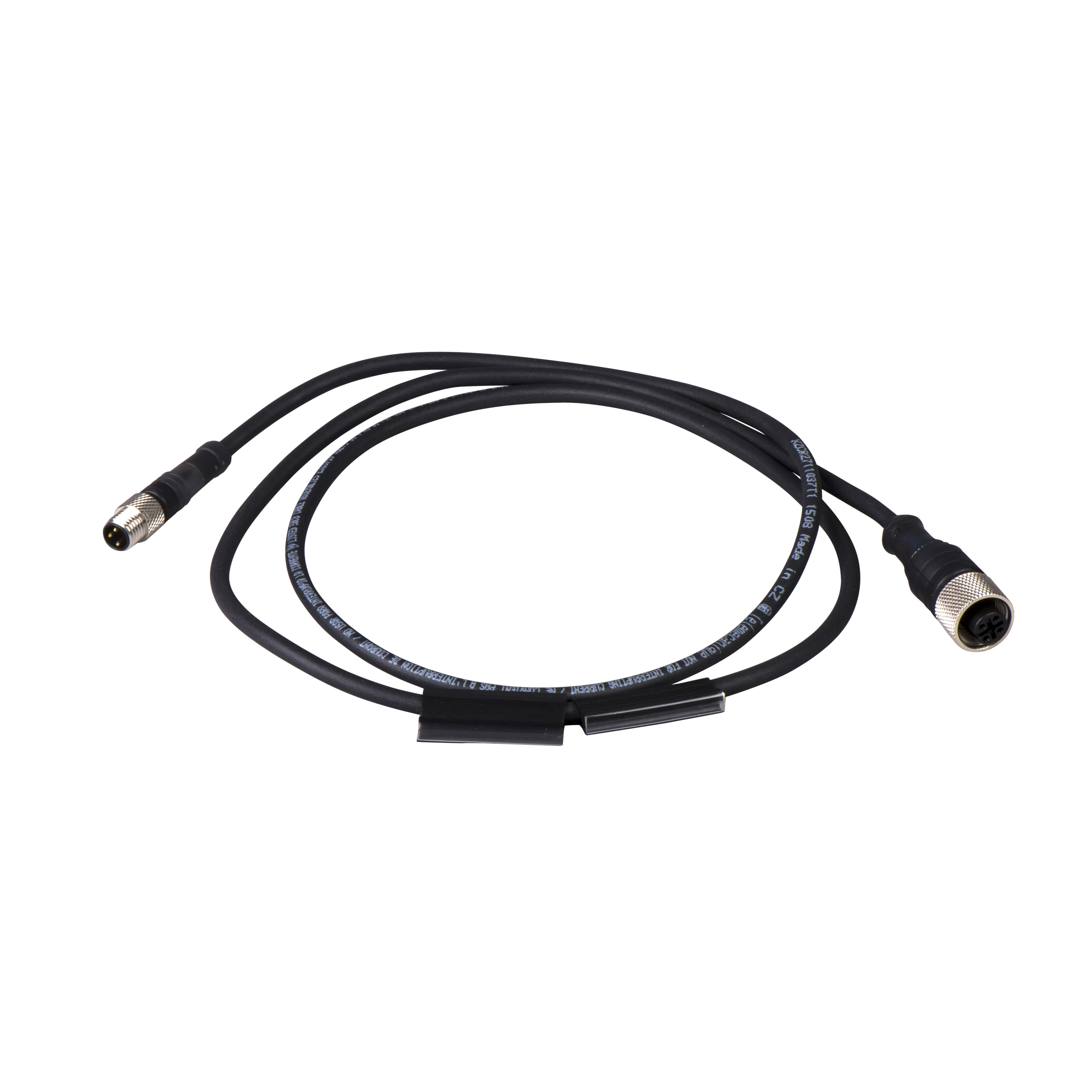 TELEMECANIQUE SENSOR - CAVO PUR M8 M 3 PIN, M12 F 5 PIN 1M