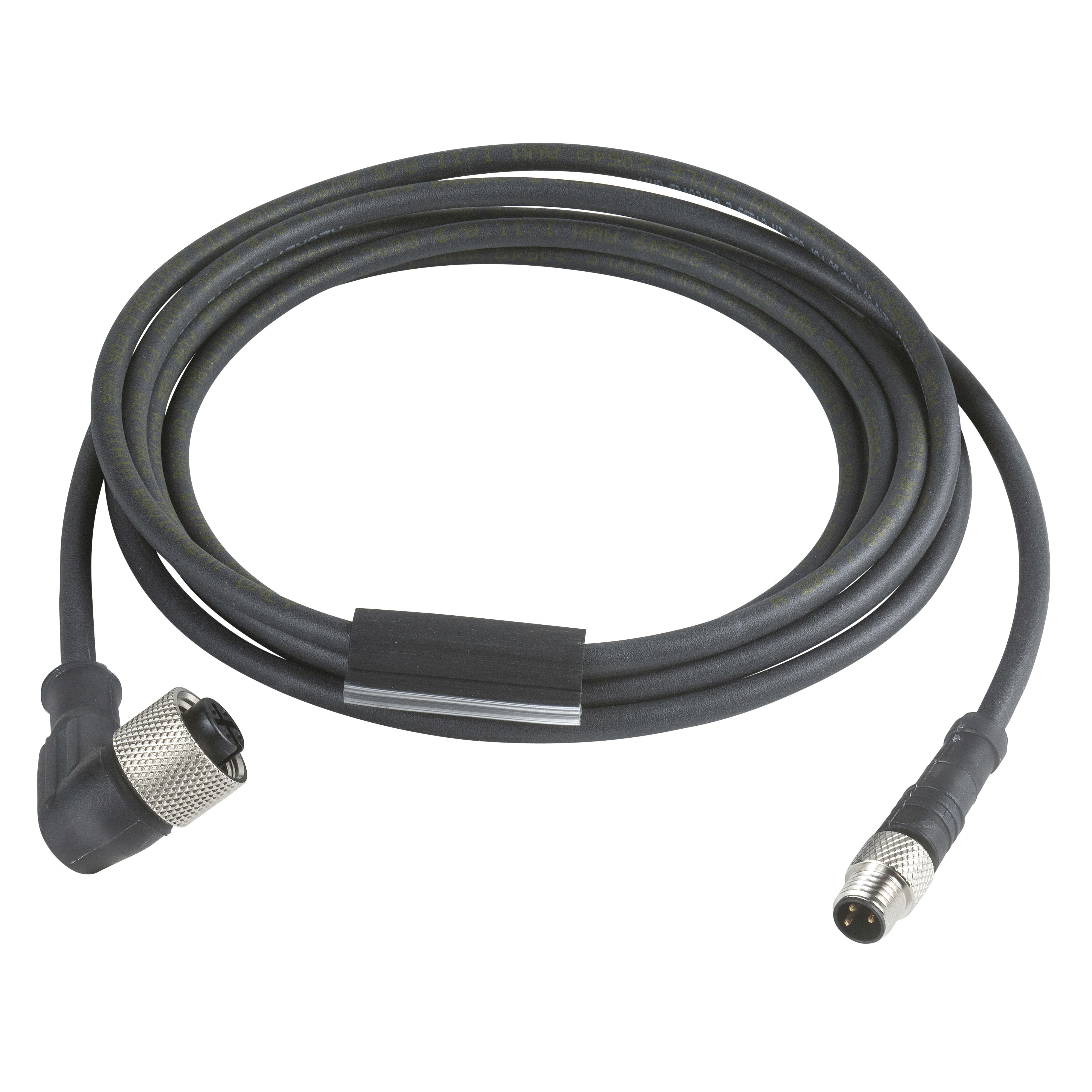 TELEMECANIQUE SENSOR - CAVO PUR M8 M 3 PIN, M12 F 90G 5 PIN 2M
