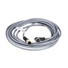 TELEMECANIQUE SENSOR - PVC 4 FIL M12 MASC FEMM 90G