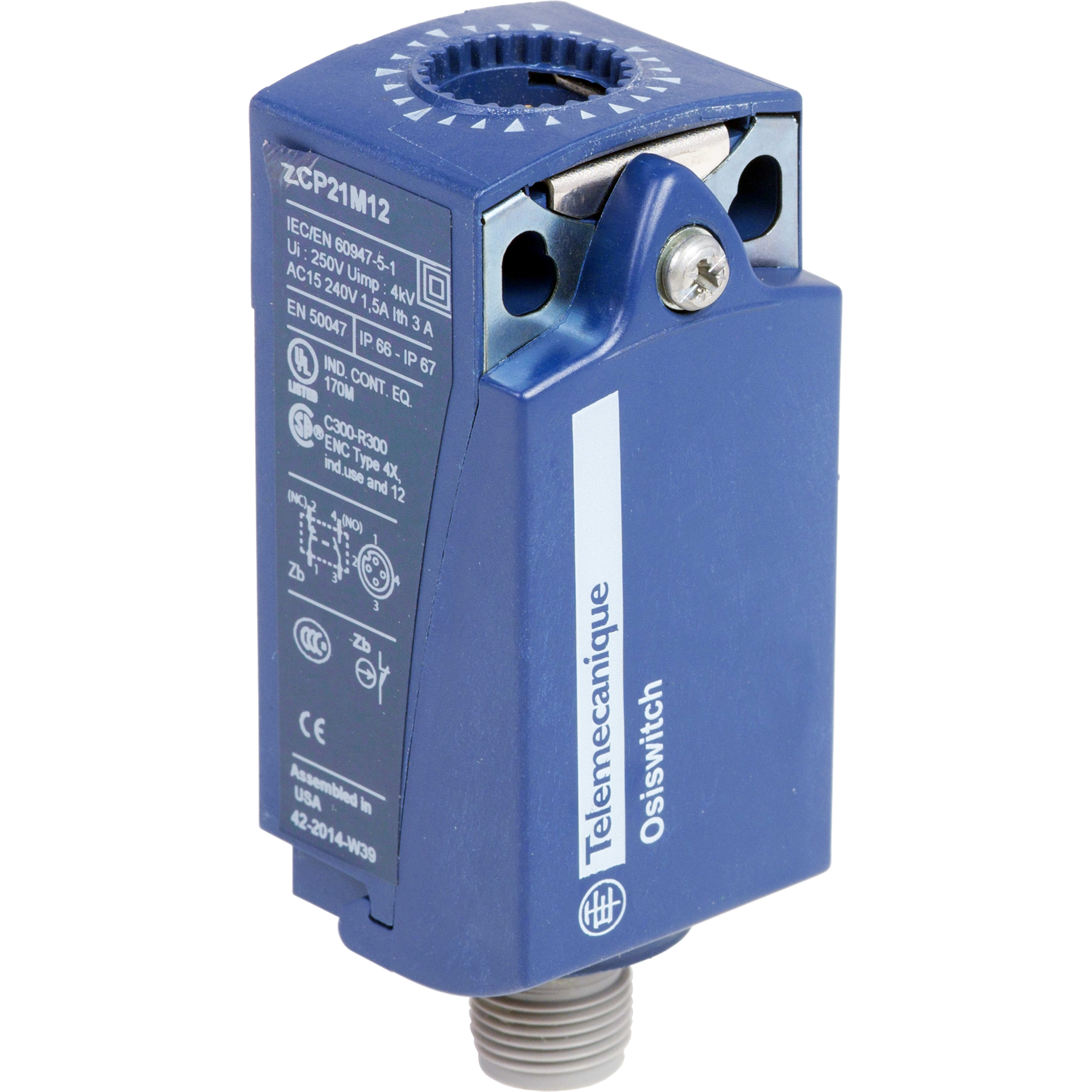 TELEMECANIQUE SENSOR - CORPO PLAS 1NO1NC+M12