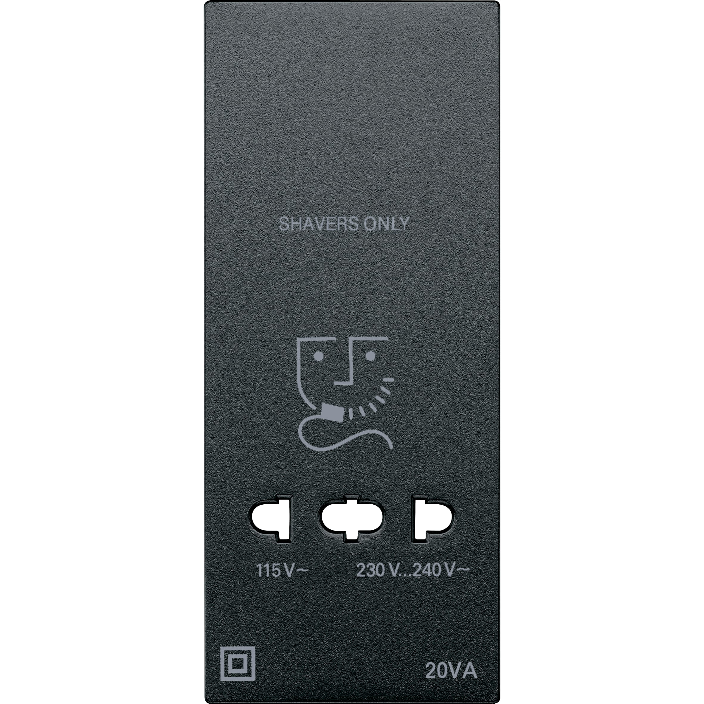 SCHNEIDER ELECTRIC - PLACCA CENTR.PR.RASOIO SYS.M ANTR.