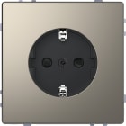 SCHNEIDER ELECTRIC - Prese SCHUKO, protezione, morsetti senza vite, nickel, System Design