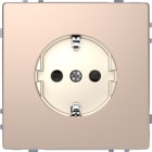 SCHNEIDER ELECTRIC - Prese SCHUKO, protezione, senza vite, champagne, System Design